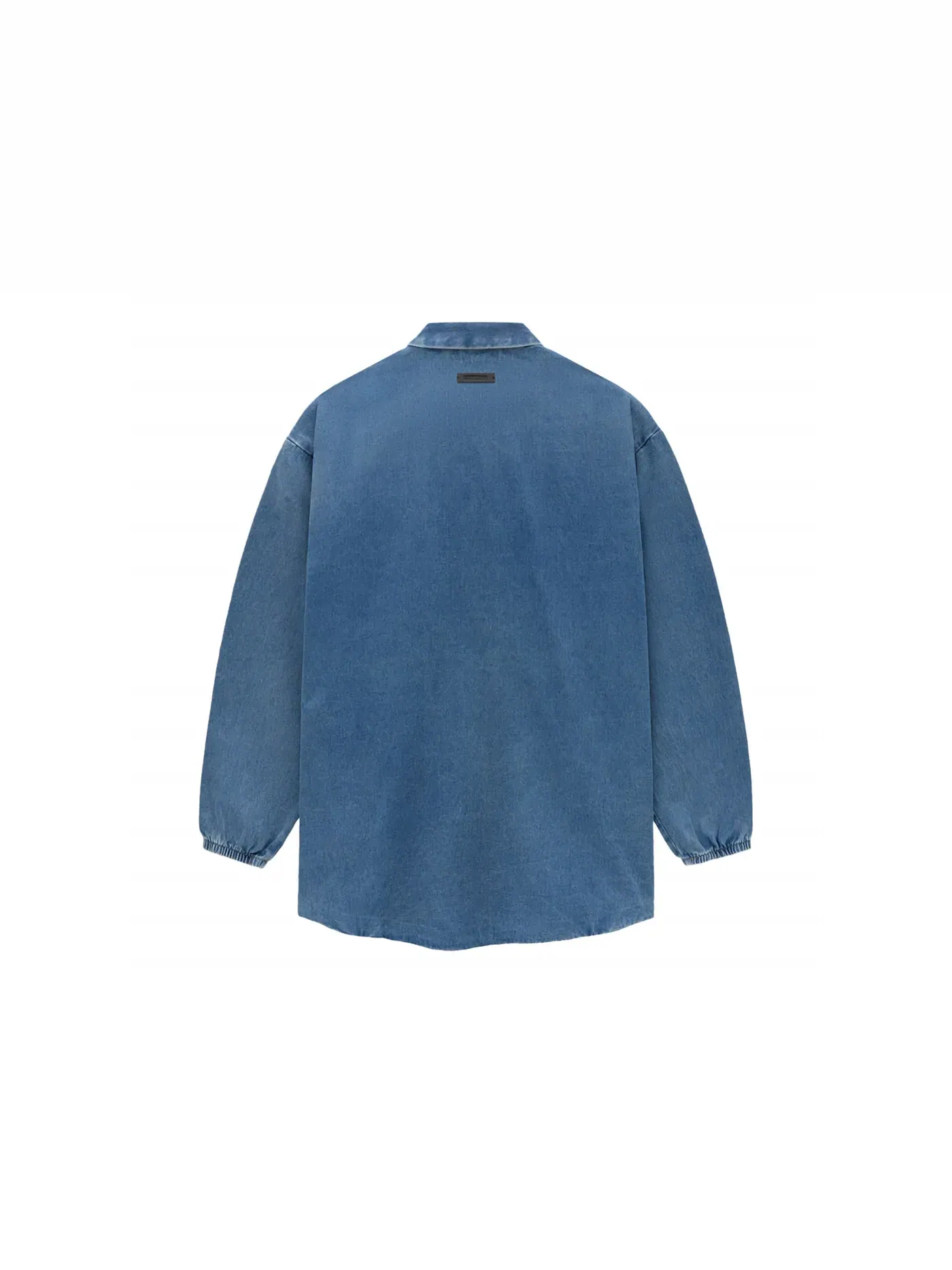 Мужская джинсовая рубашка Overshirt Fear of God — изображение 2 из 2, средняя отмывка