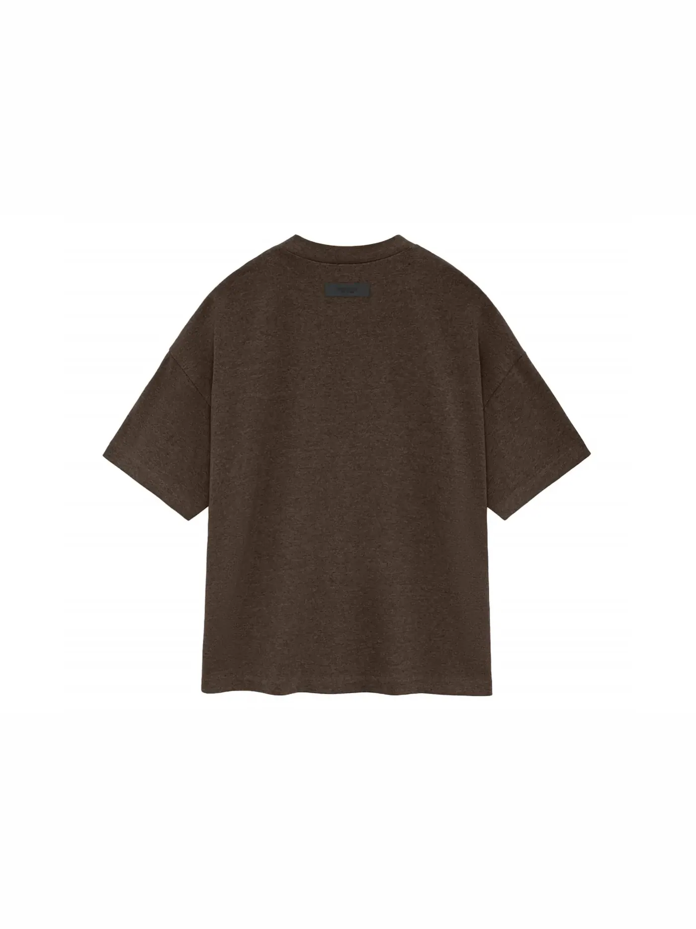Мужская футболка с коротким рукавом утяжеленная Fear of God Essentials, Heather Wood — изображение 2 из 2