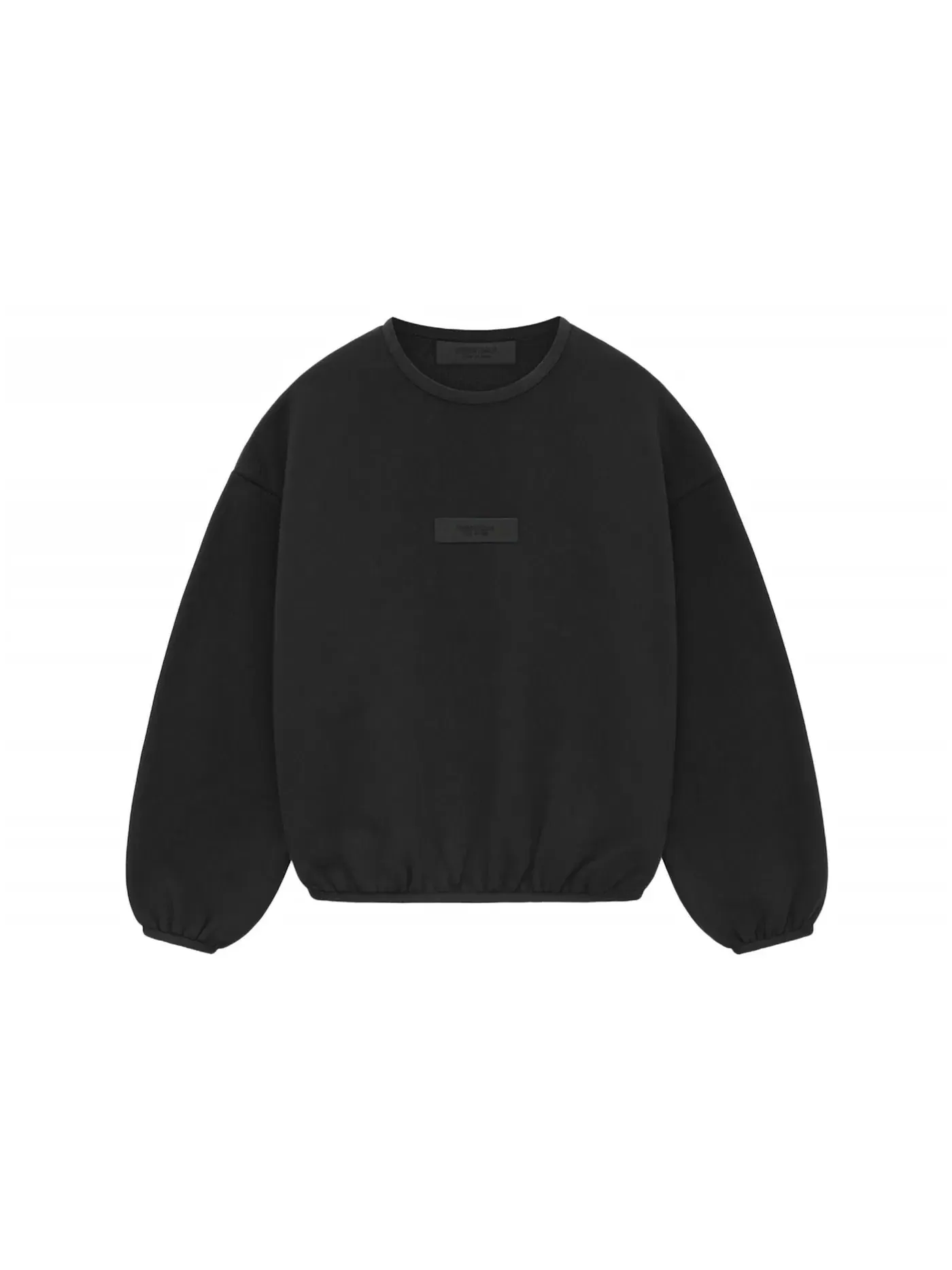 Детский свитшот с длинным рукавом Essentials Core Collection Crewneck Fear of God — изображение 1 из 2, черный