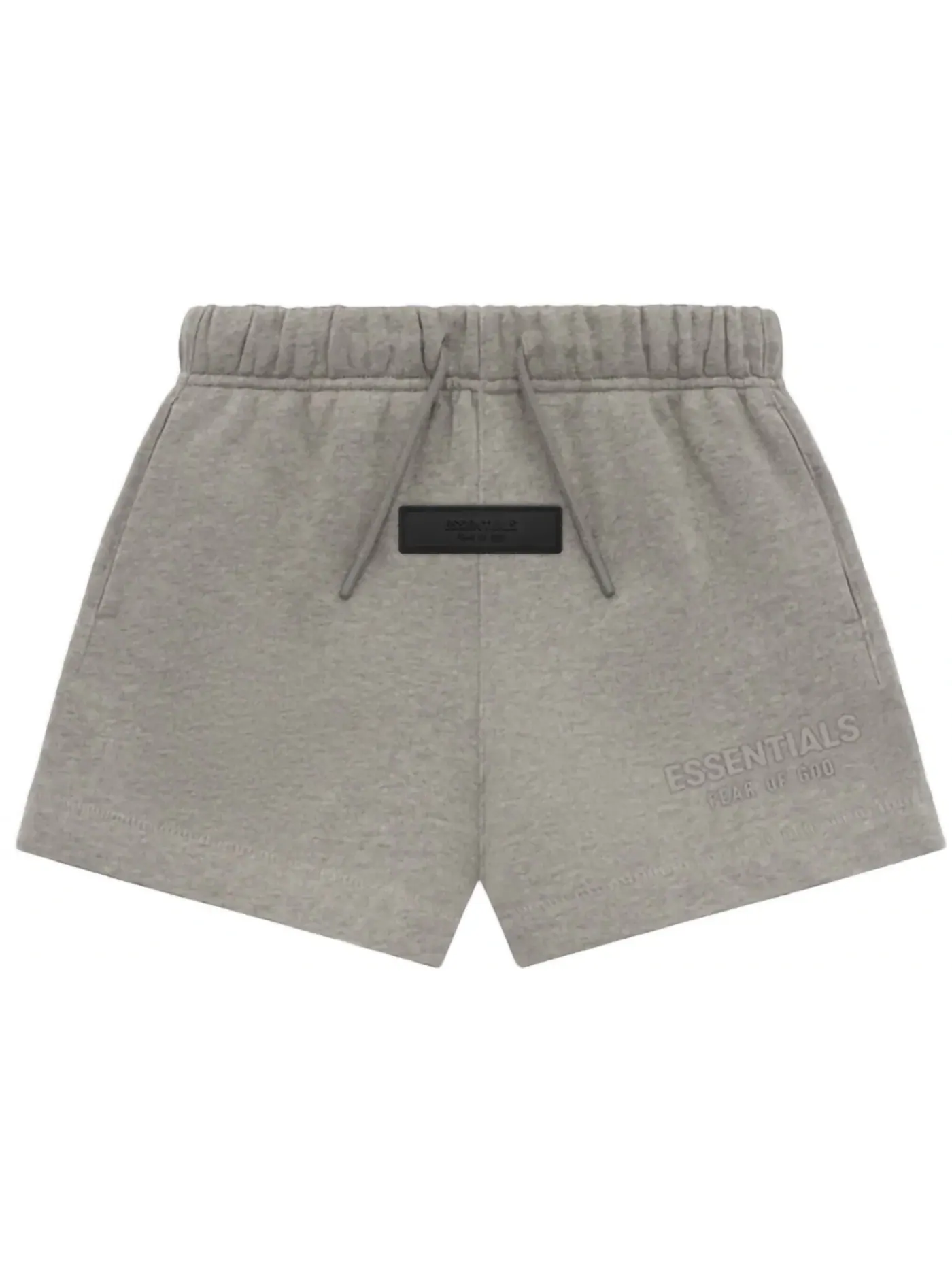 Детские шорты из футера с утеплением Sweatshort Fear of God — изображение 1 из 1, серый