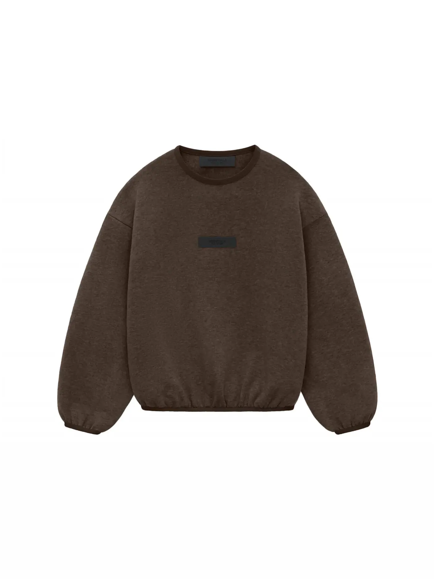 Детский свитшот с принтом Essentials Core Collection Crewneck Fear of God, Heather Wood — изображение 1 из 2