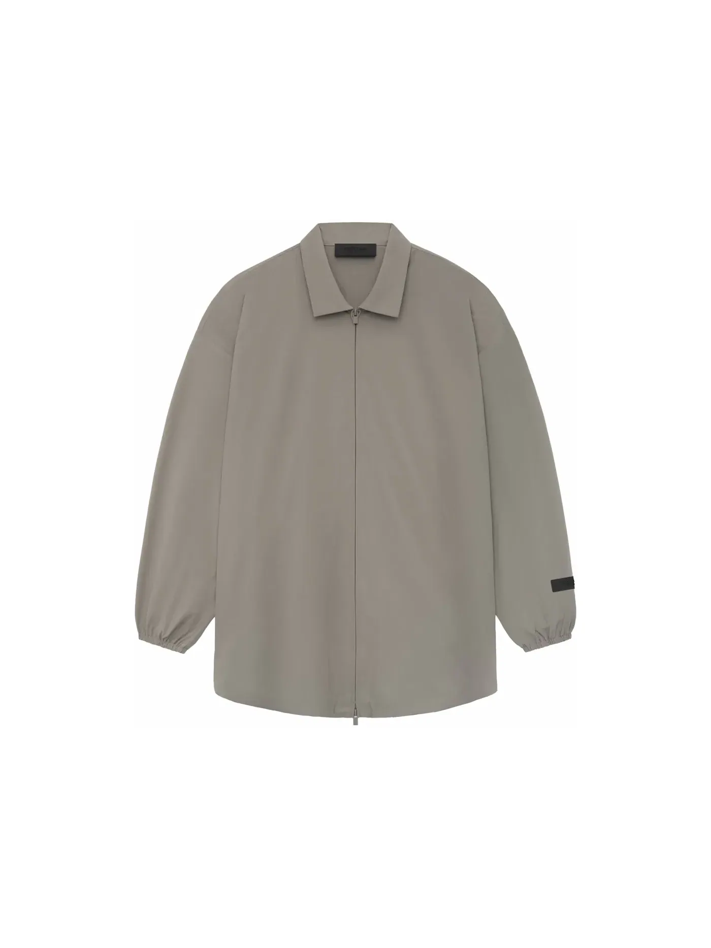 Мужская рубашка-овершерт из нейлона Overshirt Fear of God — изображение 1 из 2, пыльный