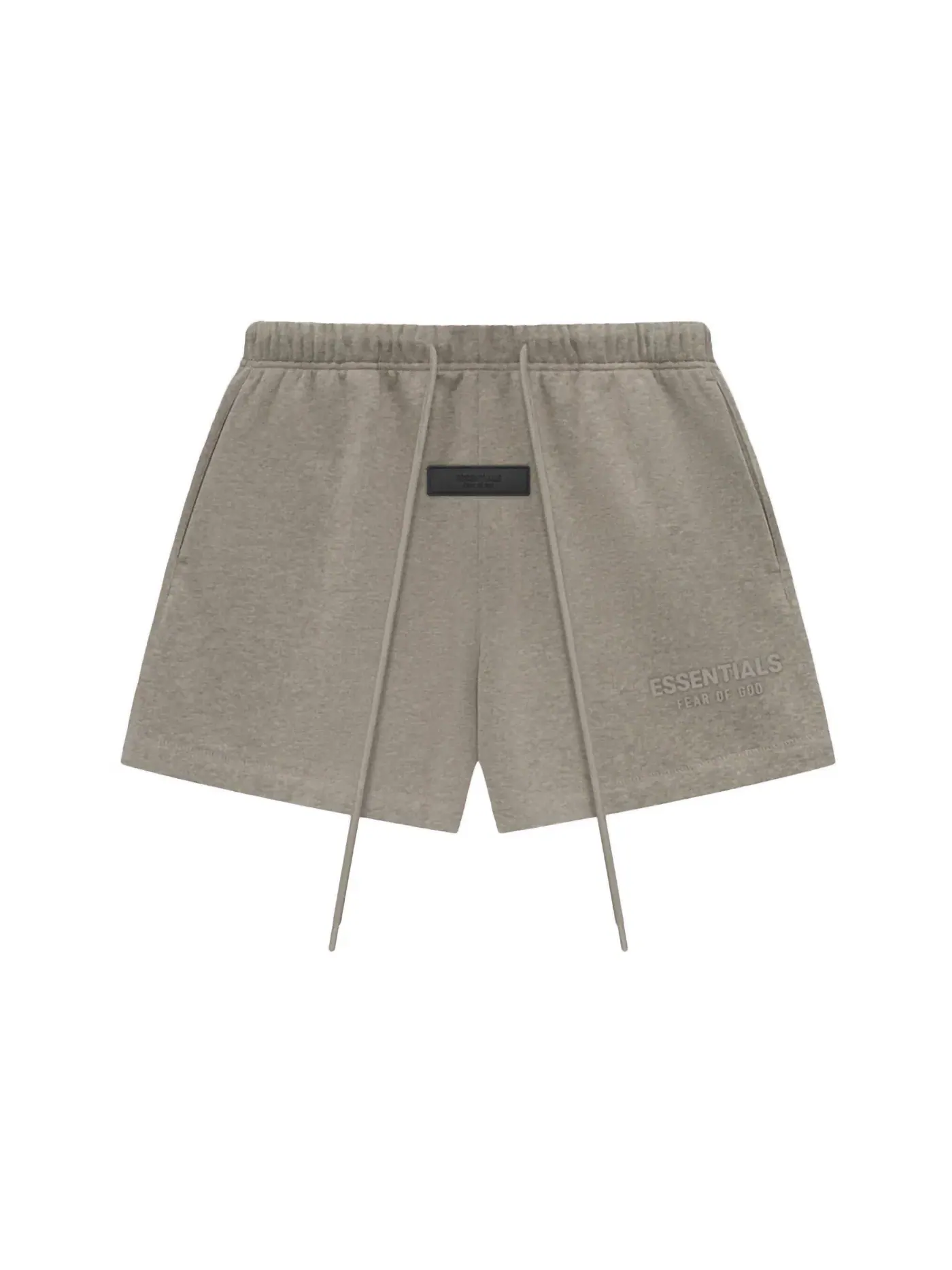 Мужские шорты с мягким принтом Sweatshort Fear of God — изображение 1 из 2, серый