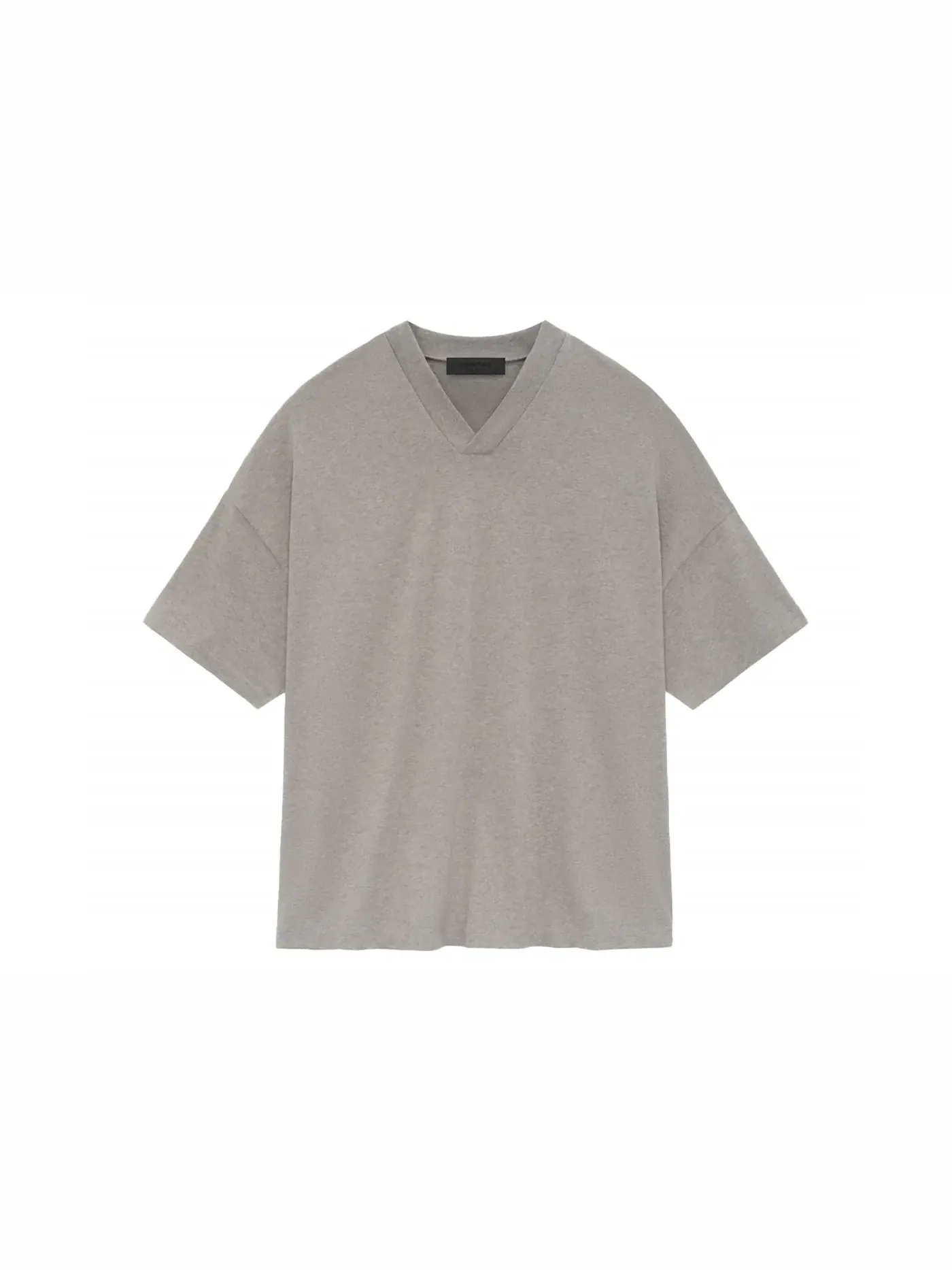 Мужская футболка с V-образным вырезом V-Neck Fear of God — изображение 1 из 2, серый