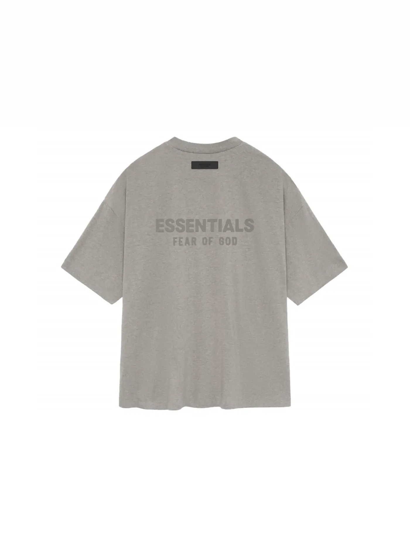 Мужская футболка с V-образным вырезом V-Neck Fear of God — изображение 2 из 2, серый
