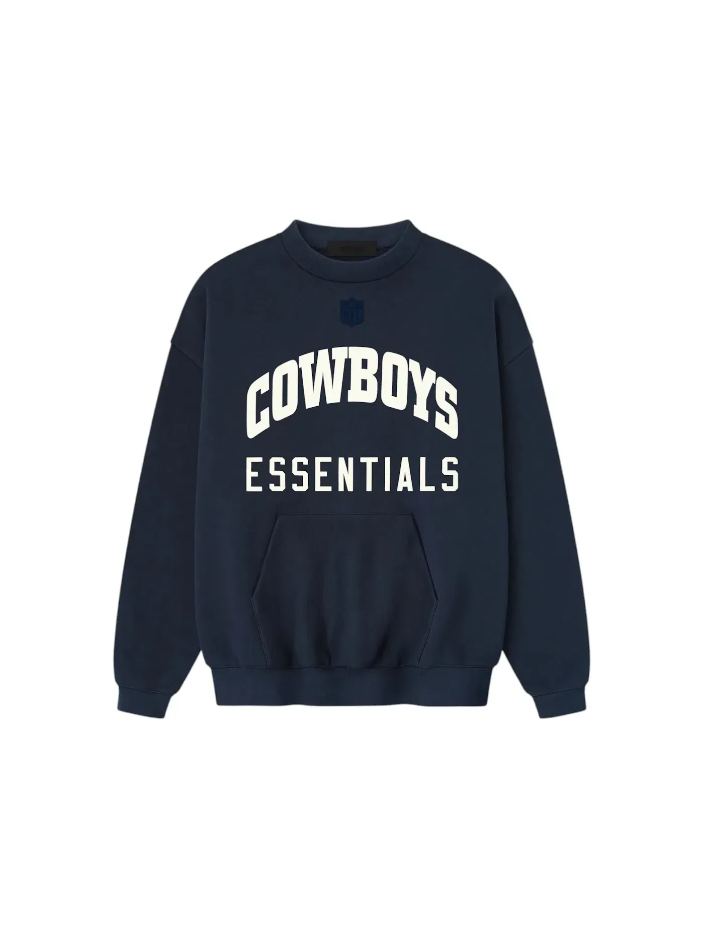 Мужской свитшот с принтом Cowboys Fear of God Essentials — изображение 1 из 2, сапфировый