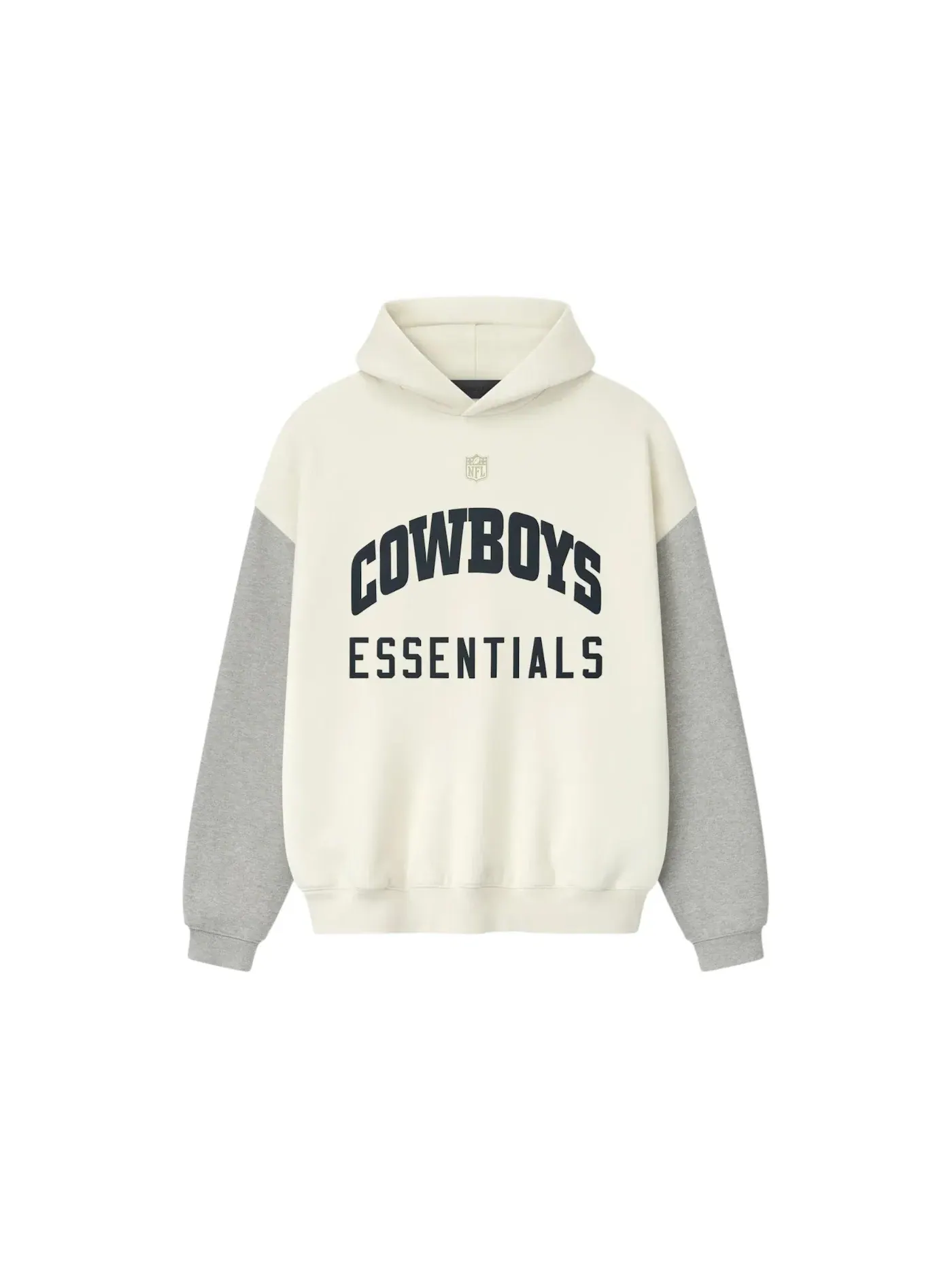 Мужской худи с принтом Cowboys Fear of God — изображение 1 из 1, кремовый