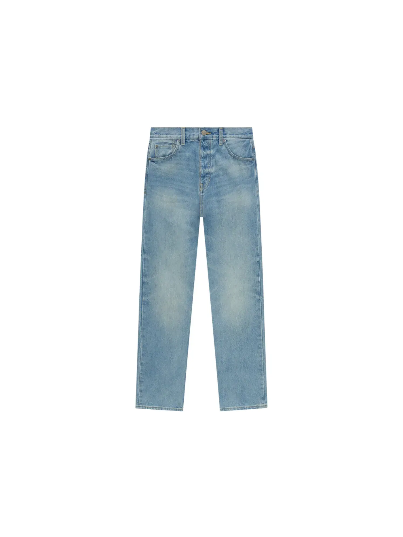 Мужские джинсы с пятью карманами Fear of God Jean — изображение 1 из 1, винтажный синий