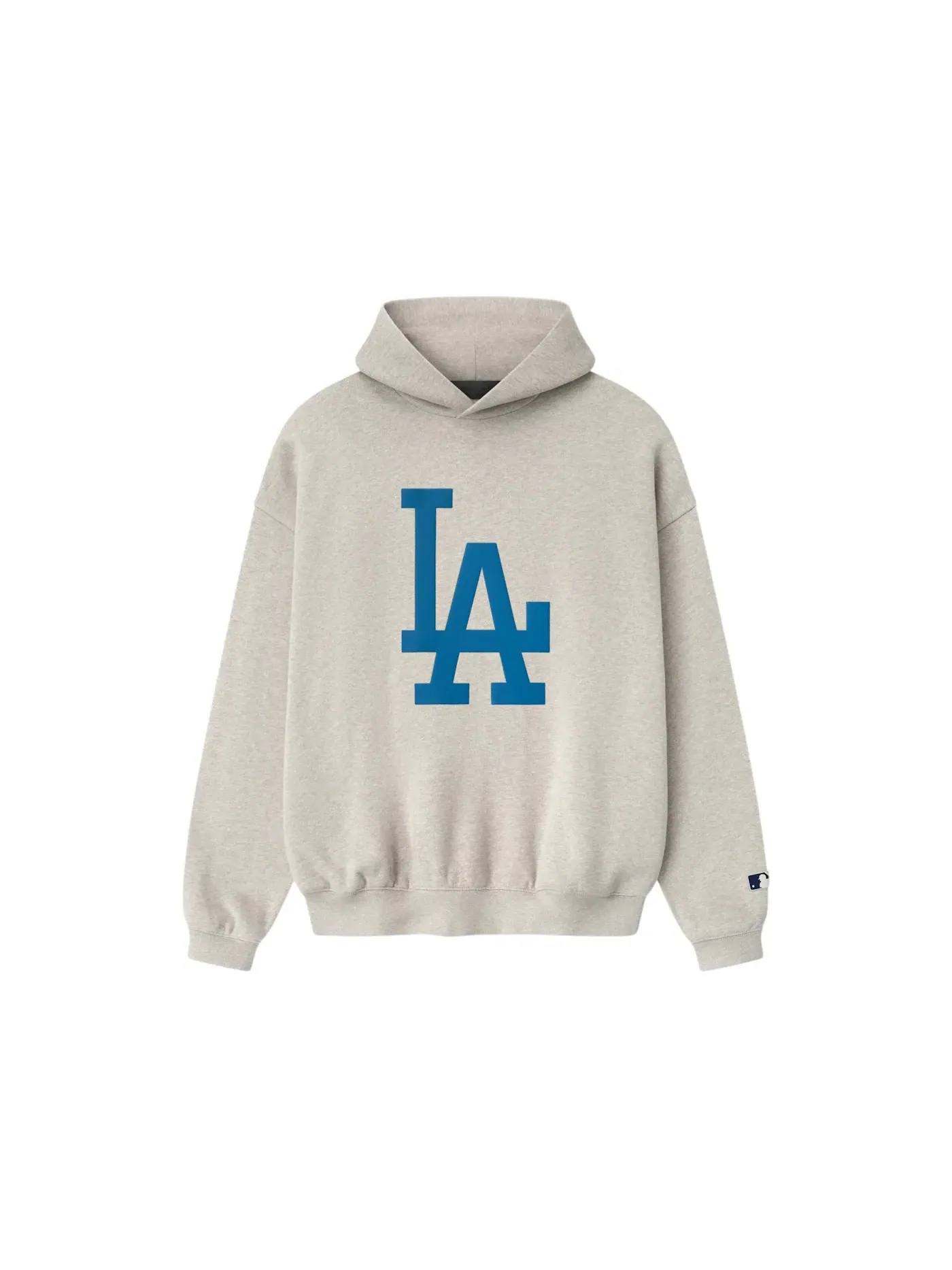 Мужской худи с длинным рукавом Fear of God Essentials Dodgers Sport Hoodie, Heather Stone — изображение 1 из 2