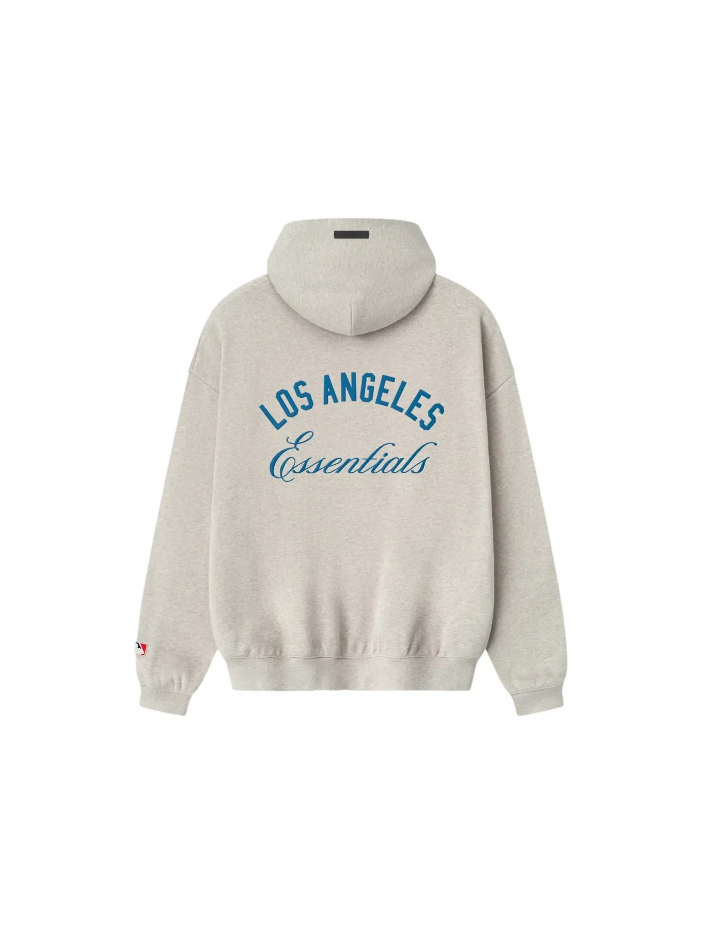 Мужской худи с длинным рукавом Fear of God Essentials Dodgers Sport Hoodie, Heather Stone — изображение 2 из 2