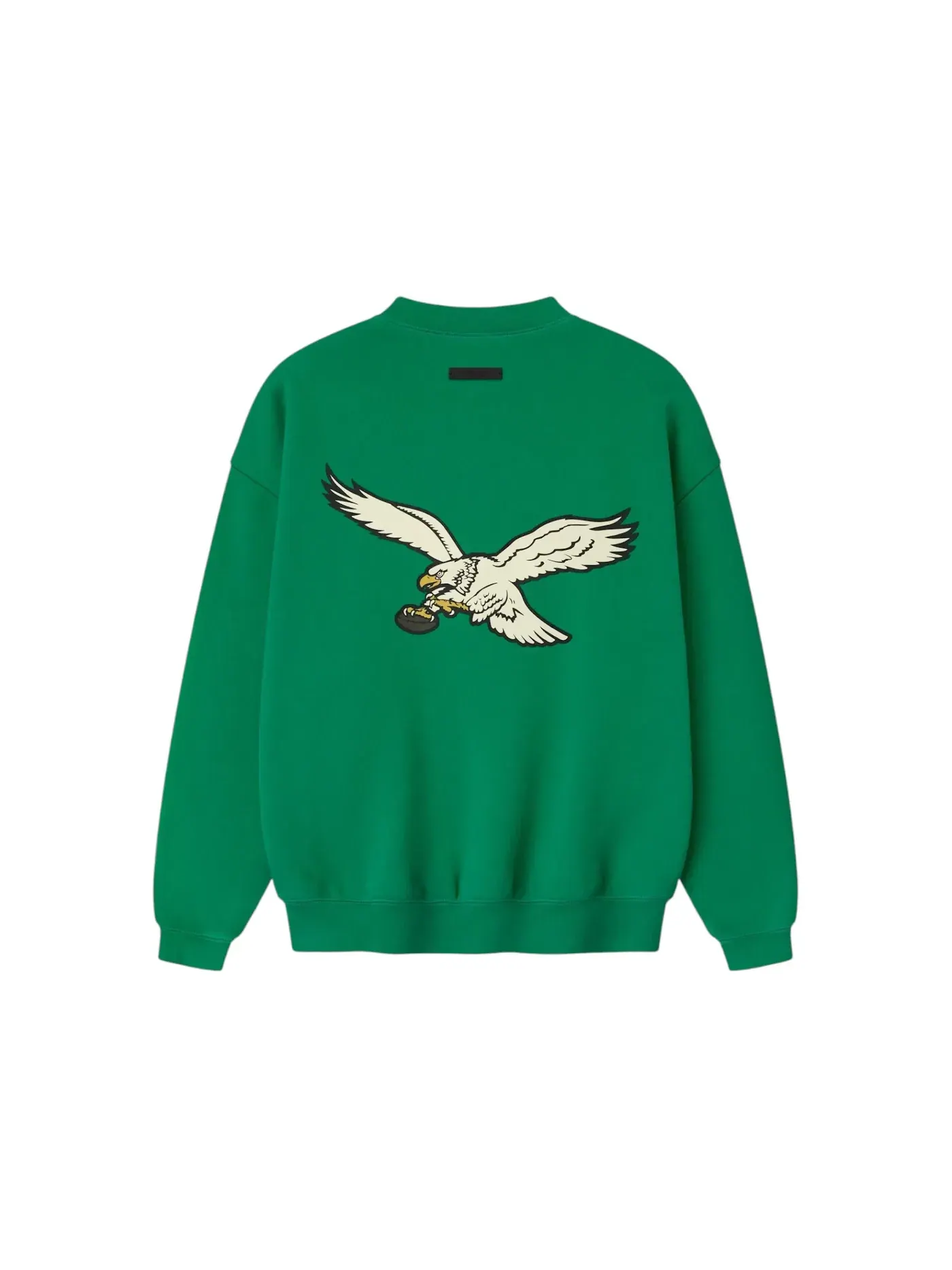 Мужской свитшот с принтом Eagles Sport Crewneck Fear of God — изображение 2 из 2, зеленый