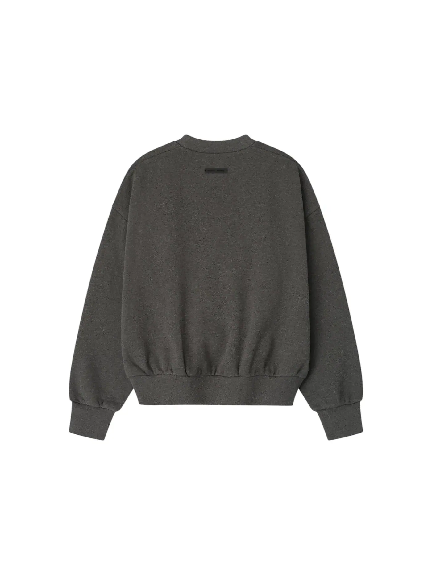 Мужской свитшот с принтом Fear of God Essentials — изображение 2 из 2, темно-серый