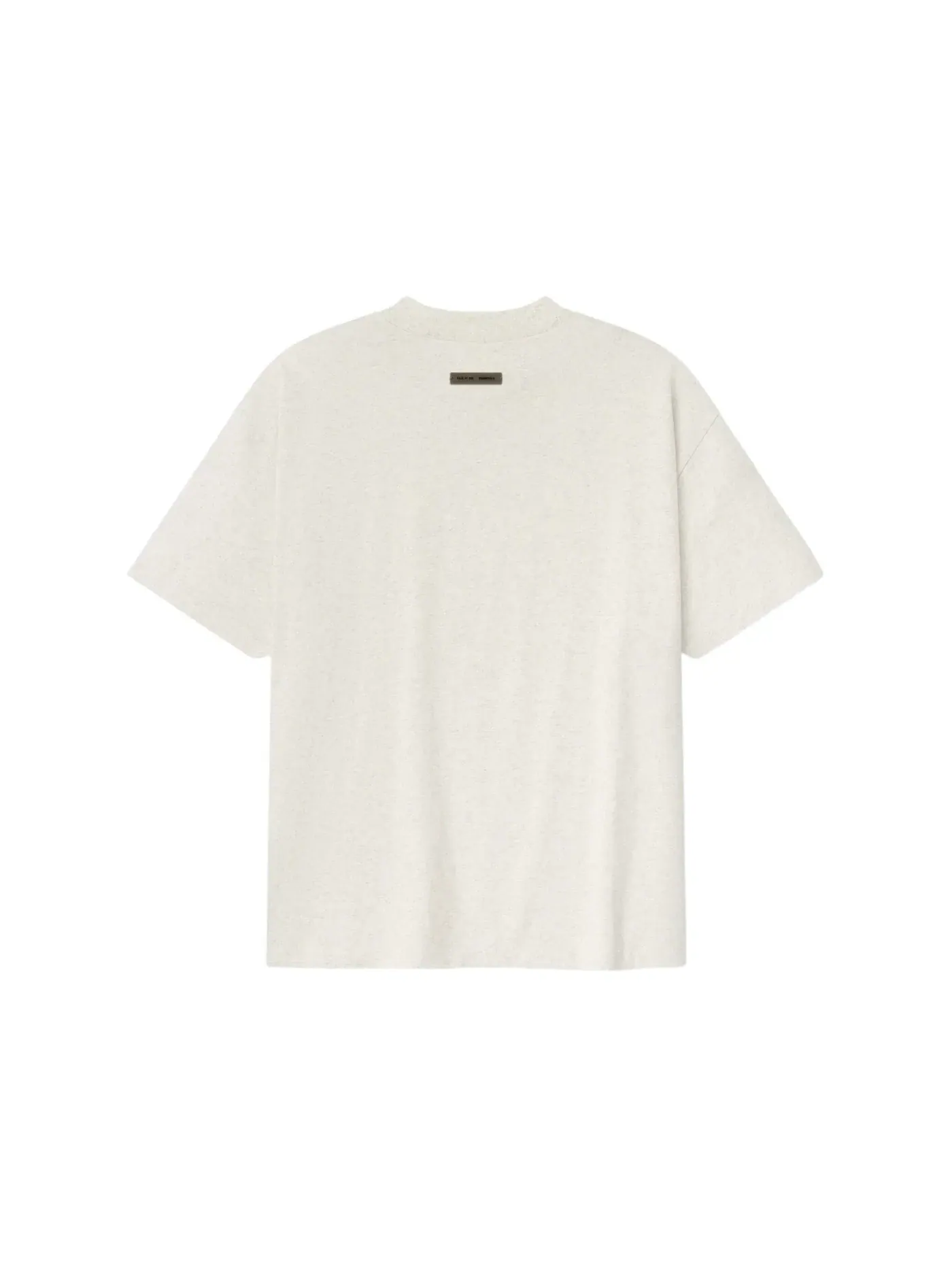 Мужская футболка с принтом Fear of God Essentials Tee — изображение 2 из 2, овсяный