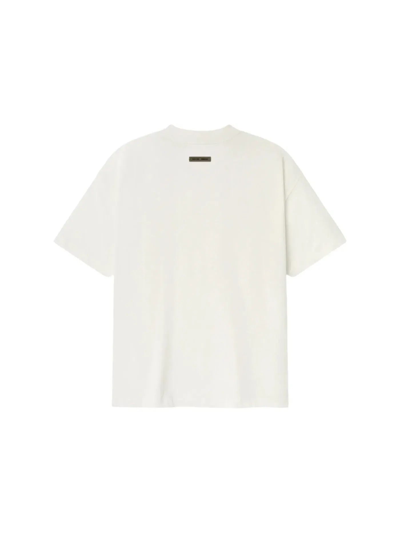 Мужская футболка с вышивкой Essential Tee Fear of God — изображение 2 из 2, белый