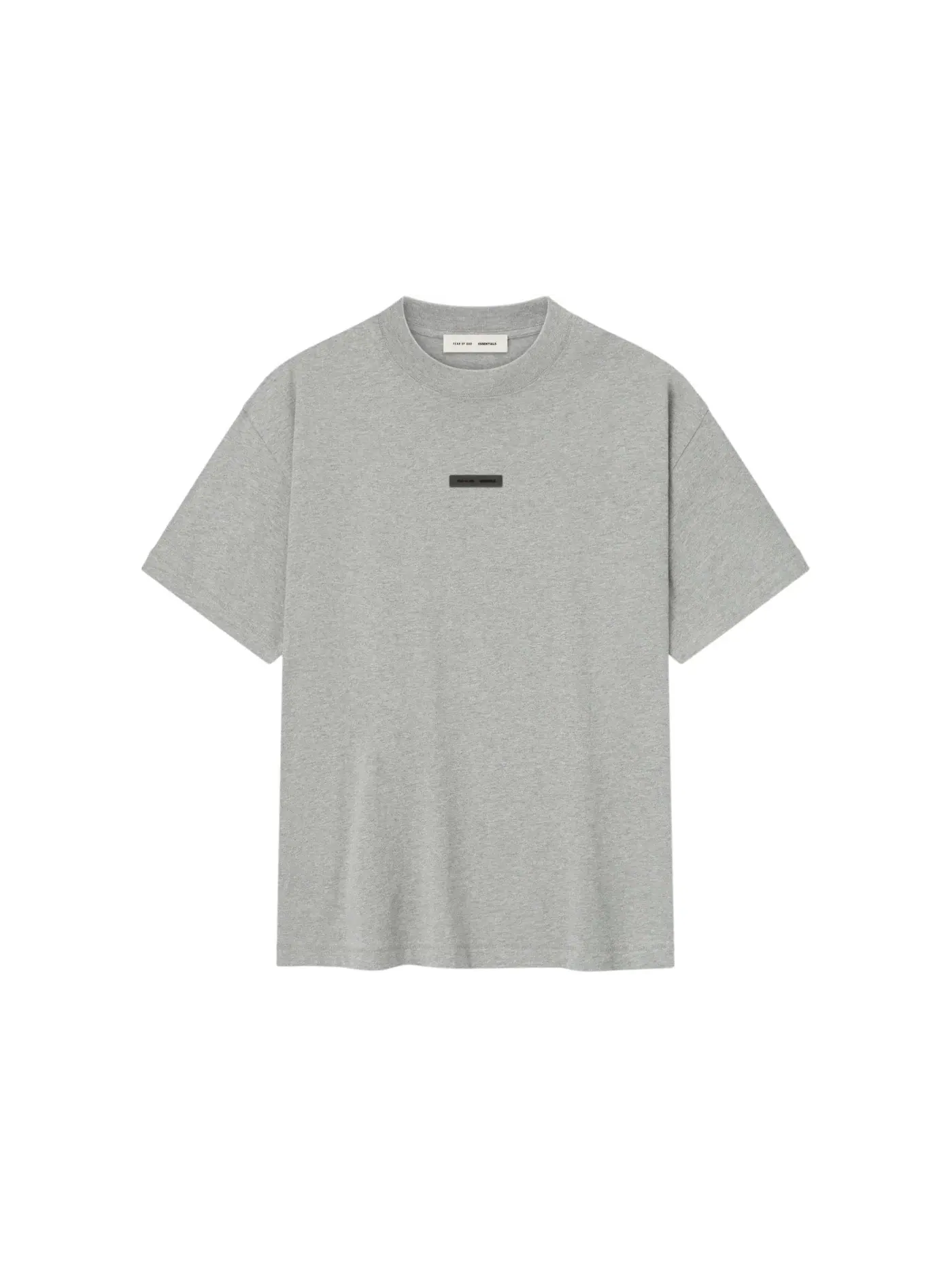 Мужская футболка с длинным рукавом Fear of God Essentials Essential Tee, Concrete Heather — изображение 1 из 1