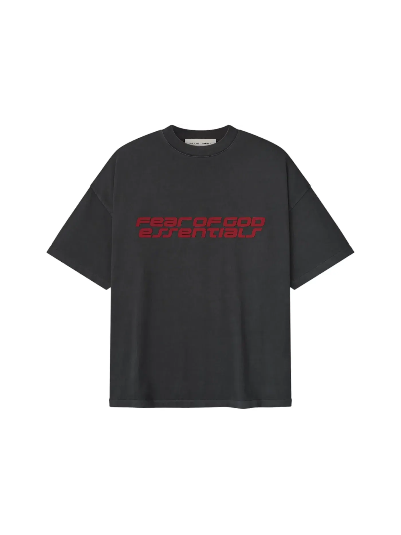 Мужская футболка с принтом Fear of God Essentials Tee Fear of God — изображение 1 из 1, серый