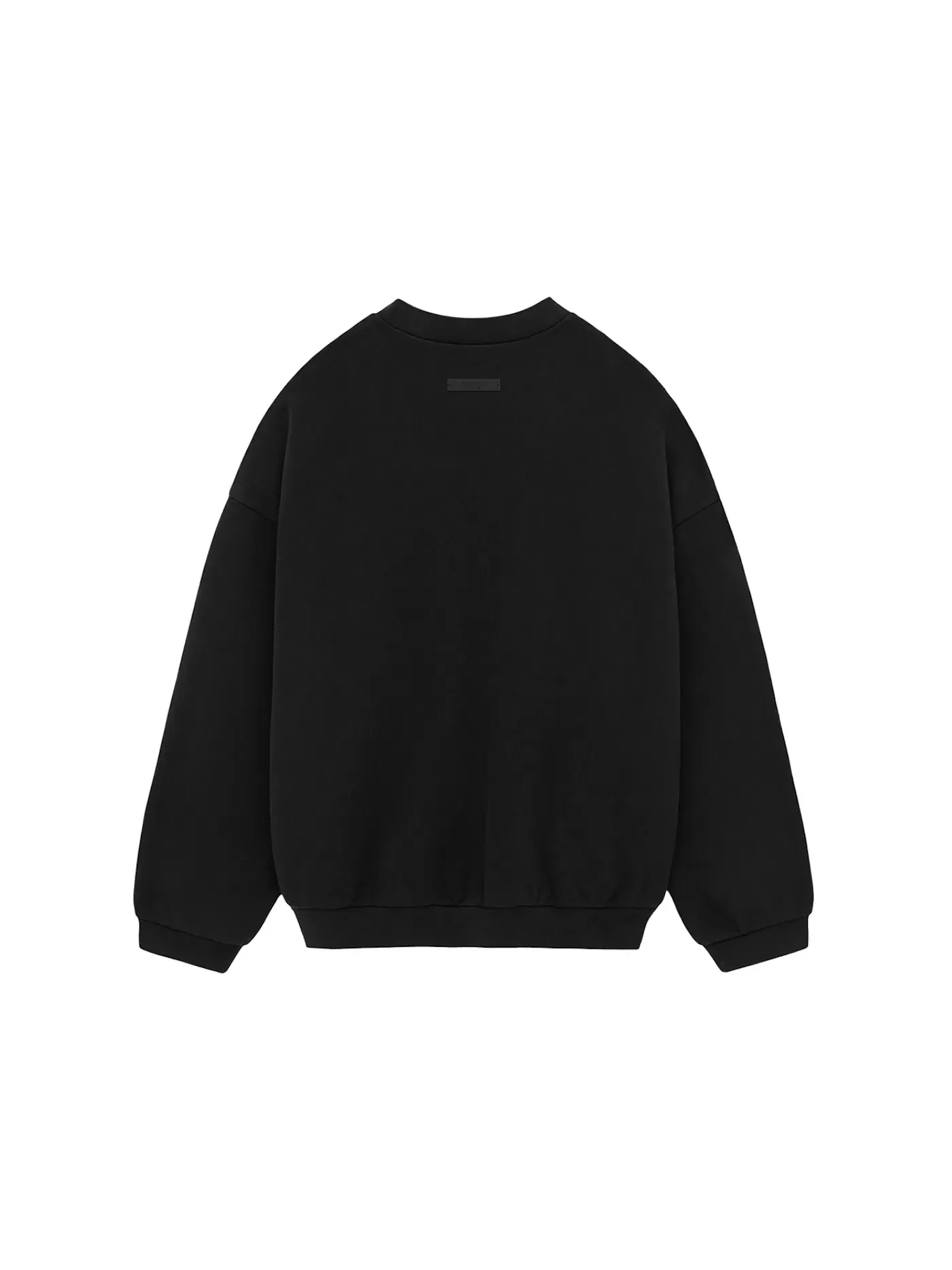 Мужской свитшот с длинным рукавом Fear of God Essentials Crewneck — изображение 2 из 2, черный