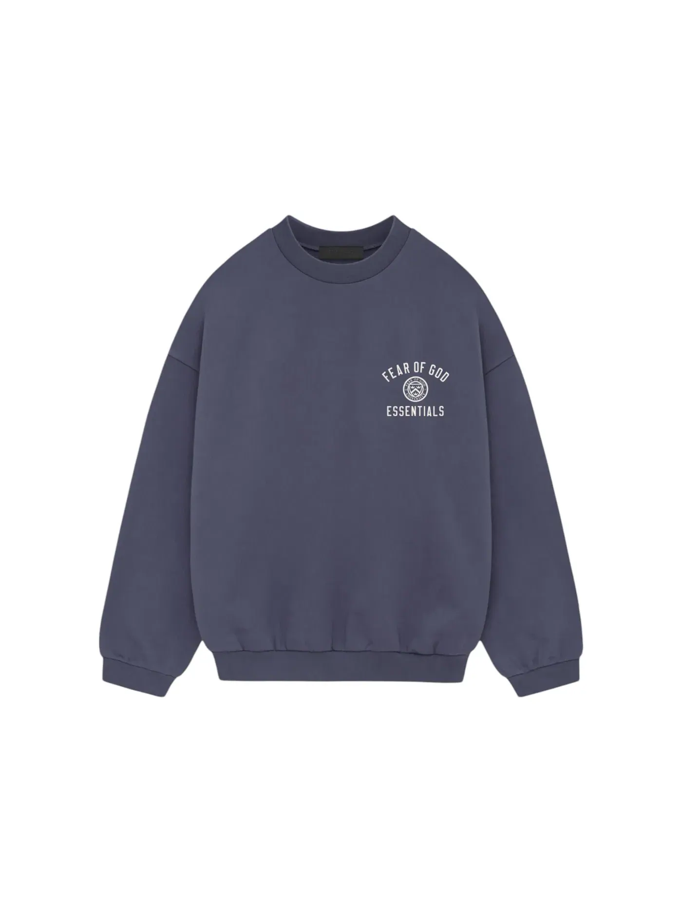 Мужской свитшот с длинным рукавом Crewneck Fear of God — изображение 1 из 1, морской