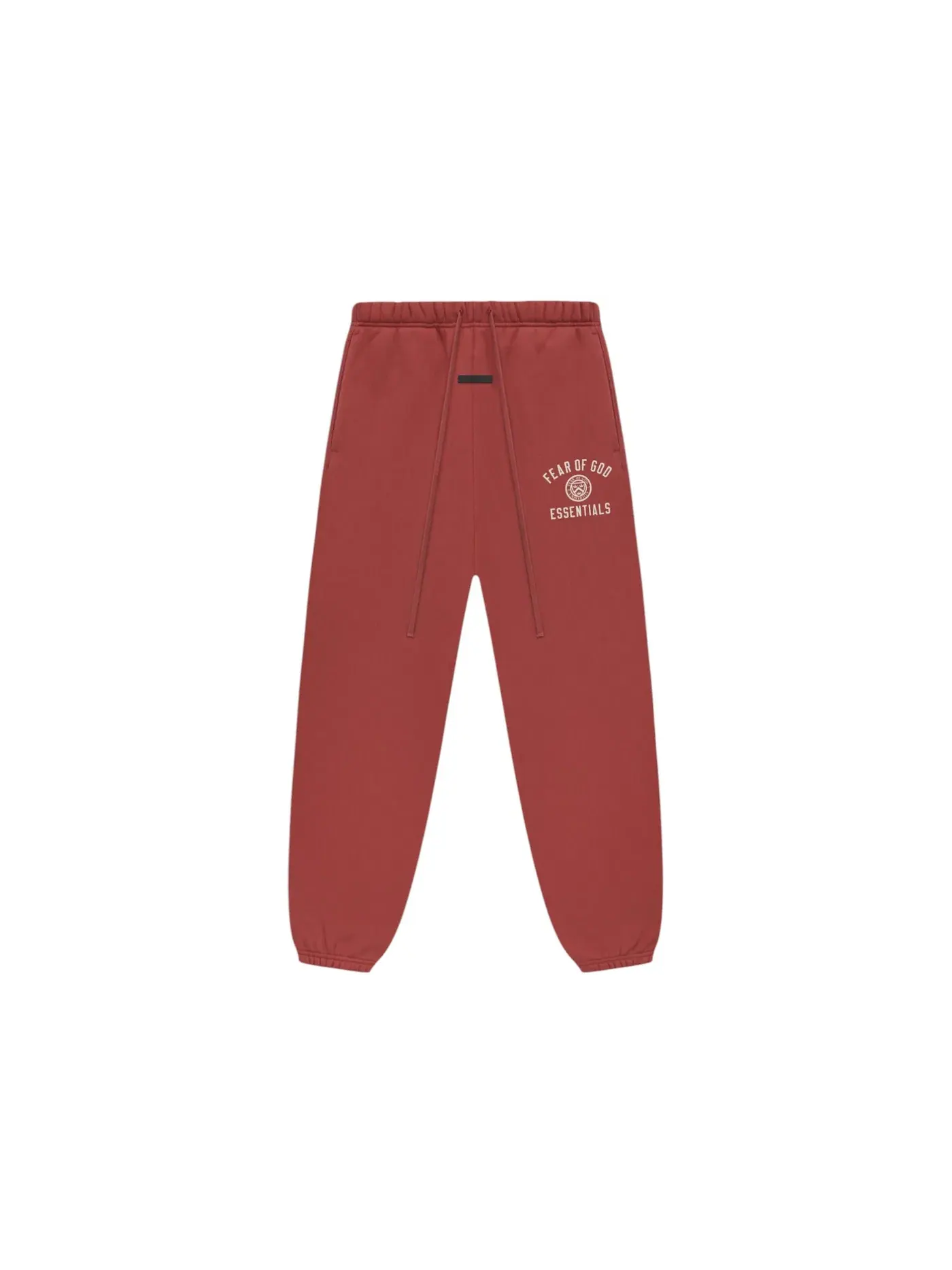 Мужские спортивные штаны из флиса модели Sweatpant Fear of God — изображение 1 из 2, красный