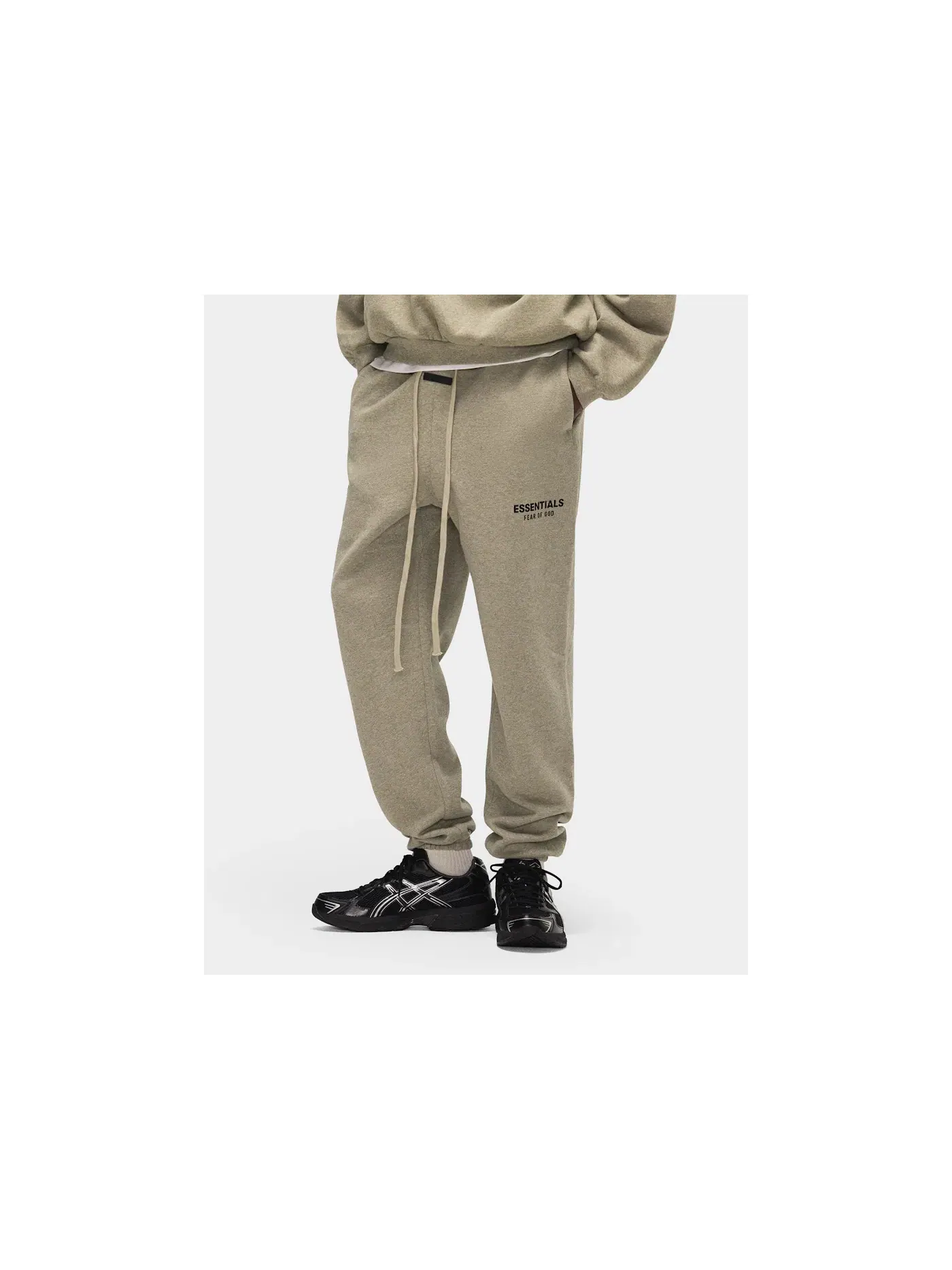 Мужские спортивные штаны с флисом модель Sweatpant (FW24) Fear of God — изображение 3 из 4, серый