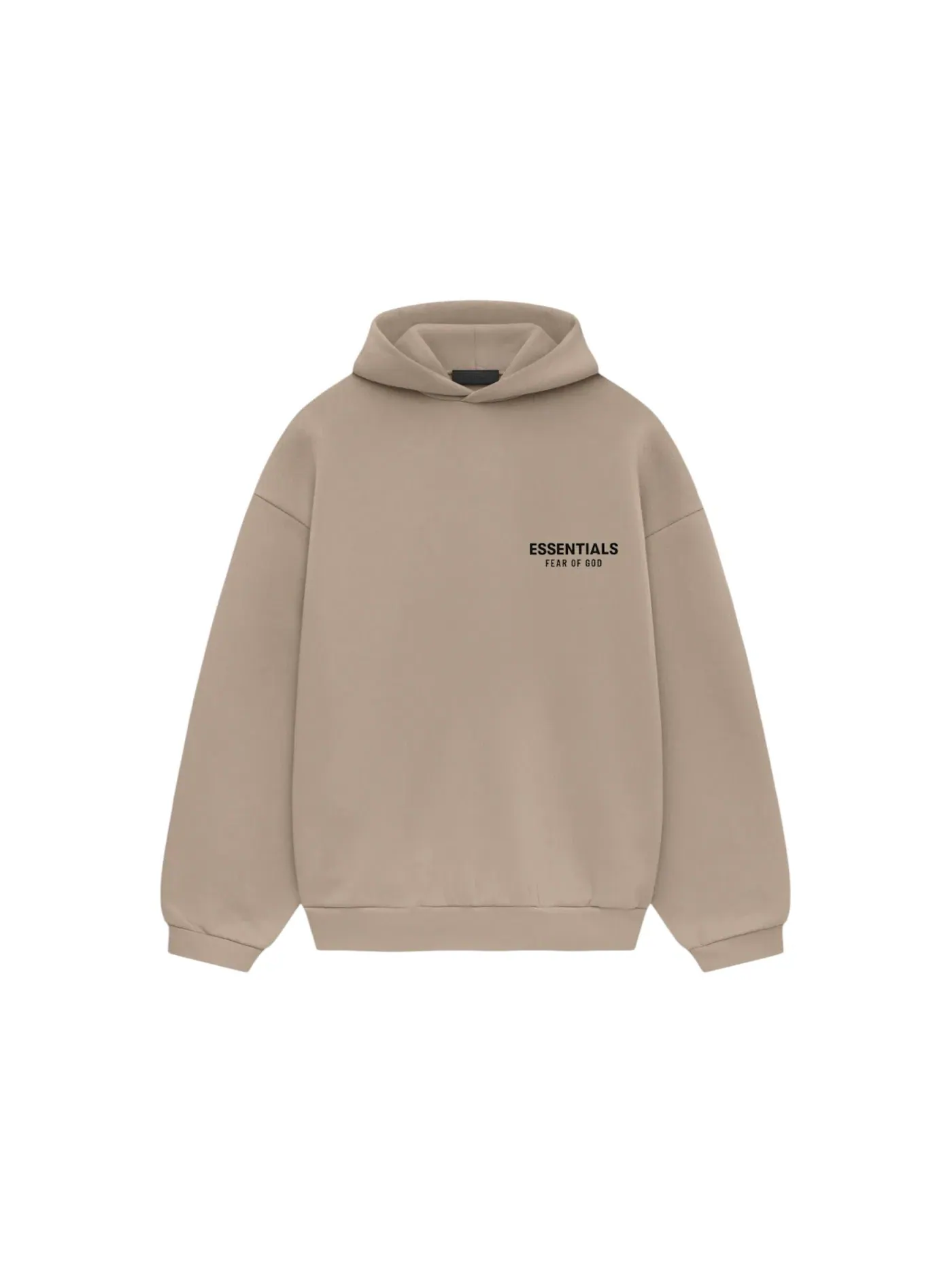 Мужская худи на молнии с капюшоном Hoodie Fear of God — изображение 1 из 1, песочный