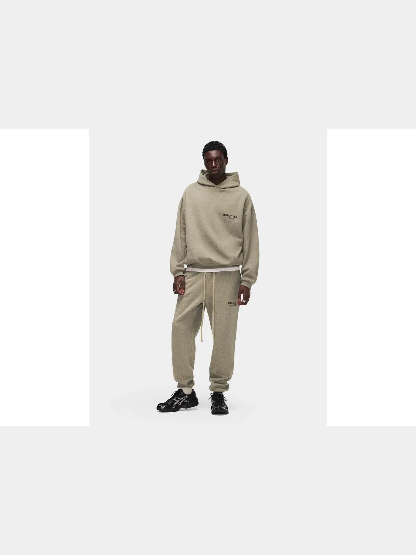Мужская худи с длинным рукавом Hoodie (FW24) Fear of God — изображение 6 из 6, серый