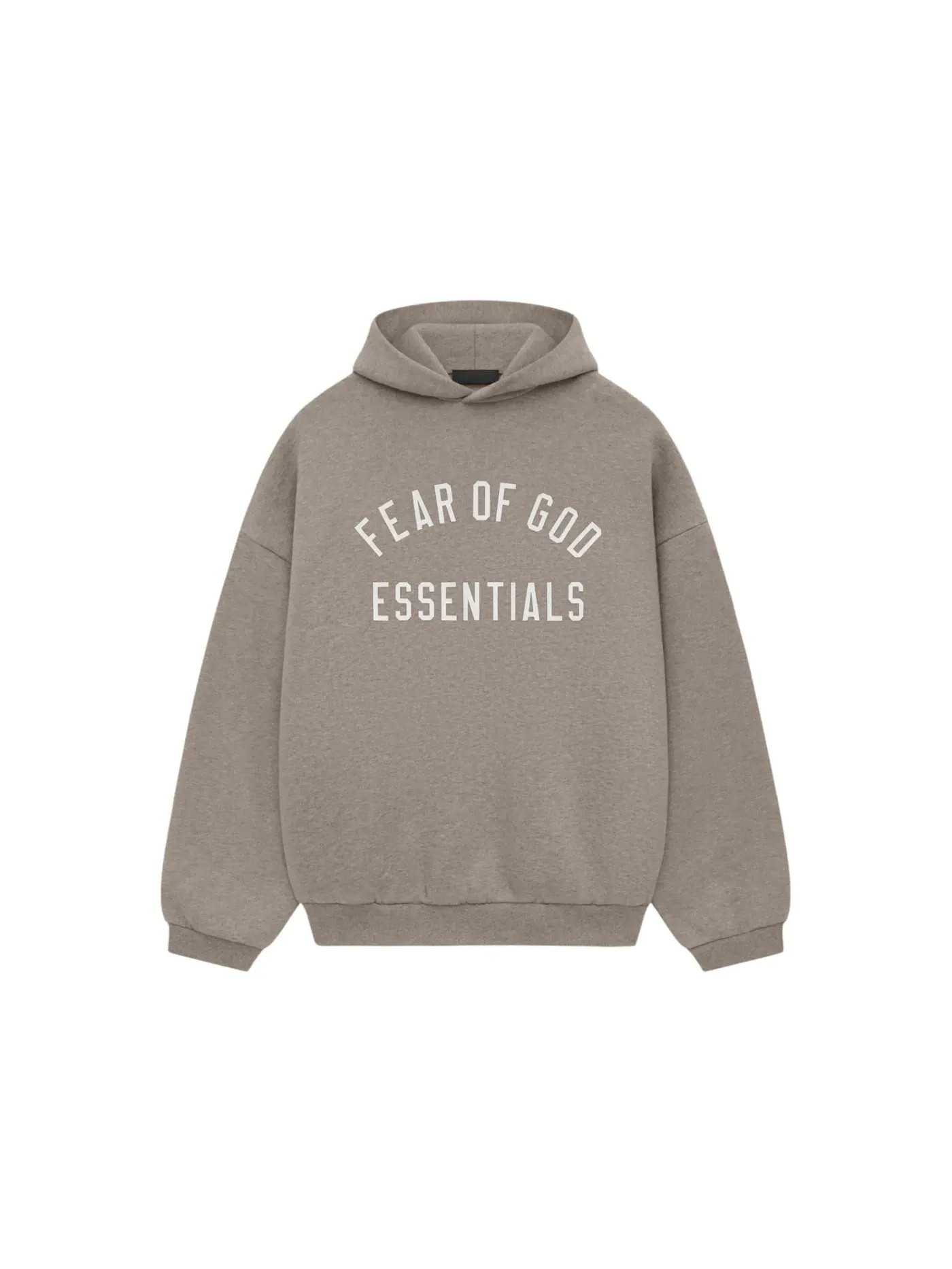Мужская худи из флиса Fear of God Essentials Hoodie — изображение 1 из 2, серый