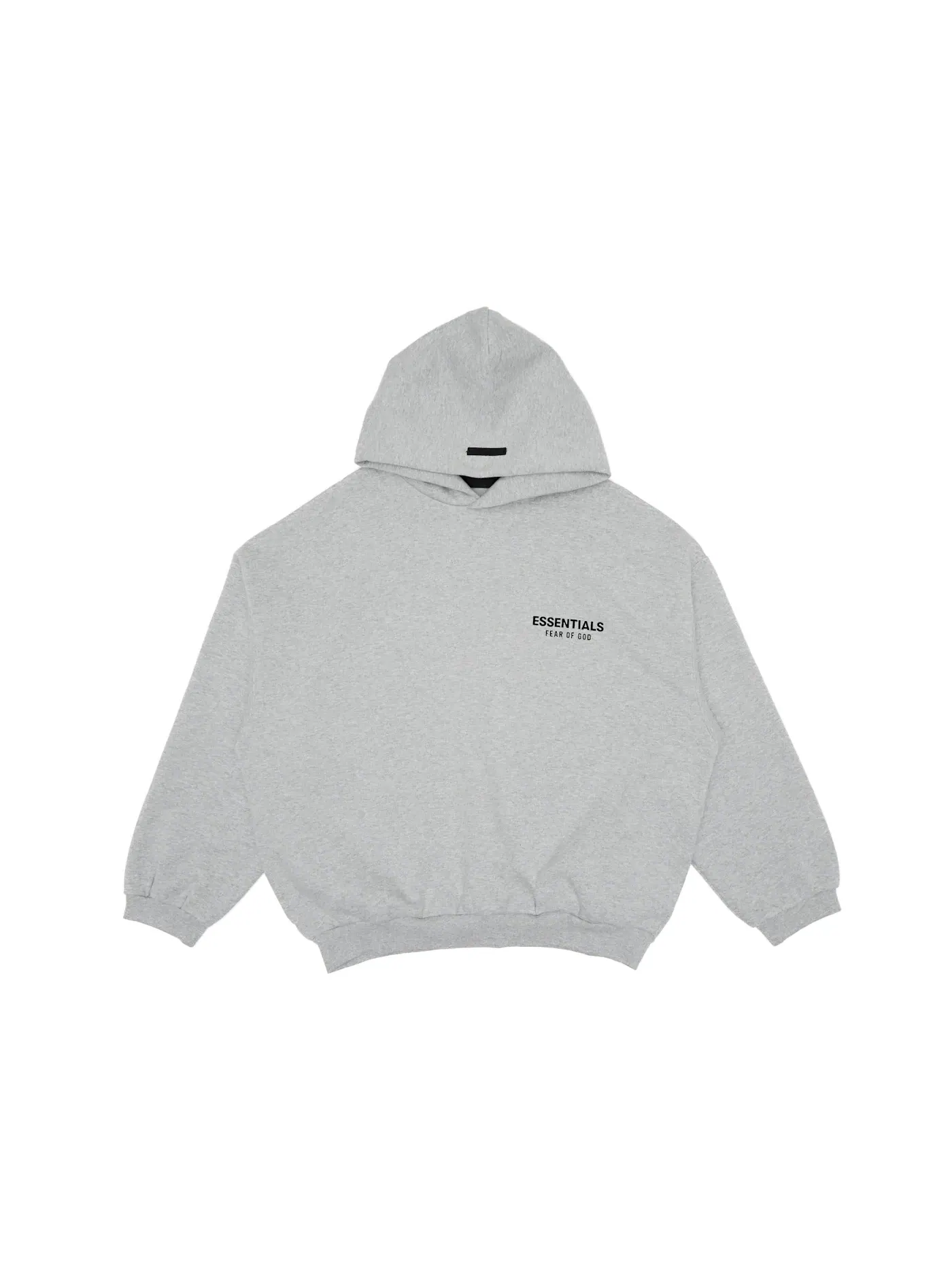 Мужской худи флисовый Fear of God Essentials Hoodie — изображение 1 из 2, светлый серый