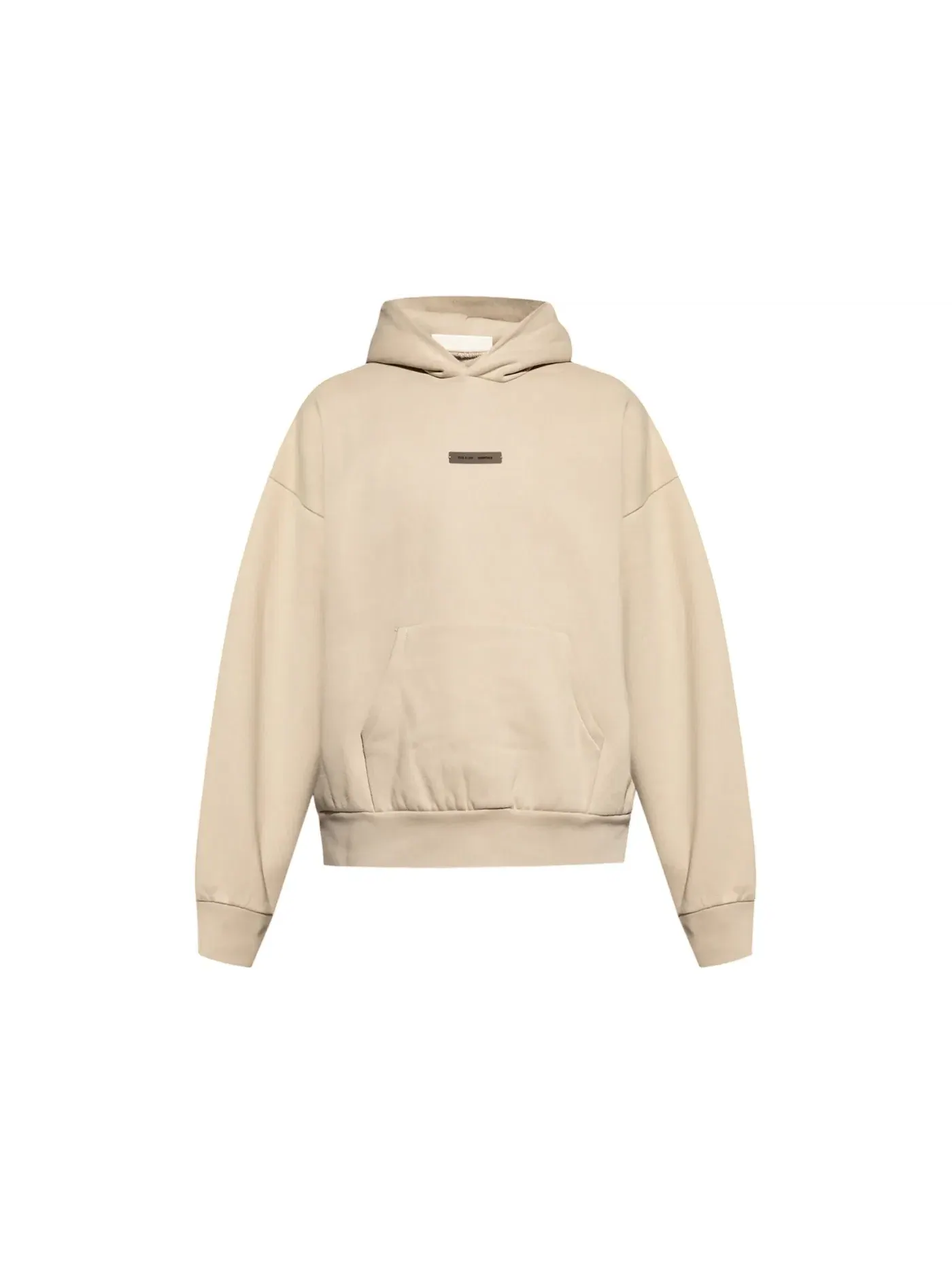 Мужская худи с флисом модель Hoodie Fear of God Essentials — изображение 1 из 1, древесный