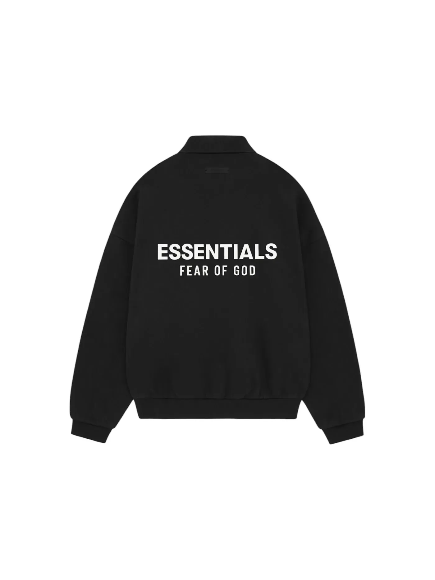 Мужское поло из флиса Polo FW24 Fear of God — изображение 2 из 2, черный