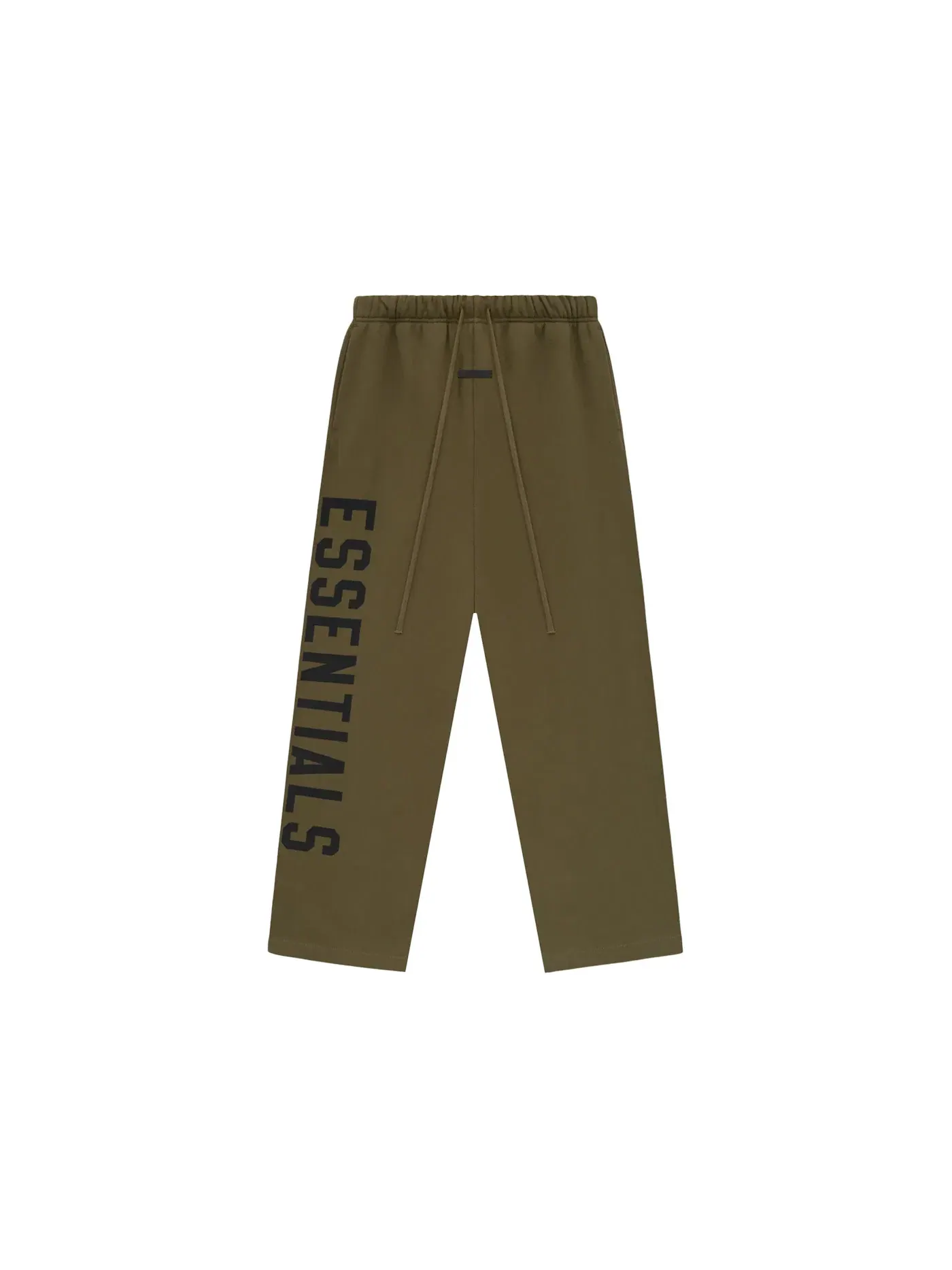 Мужские брюки свободного кроя из флиса модель Sweatpant Fear of God — изображение 1 из 2, оливковый