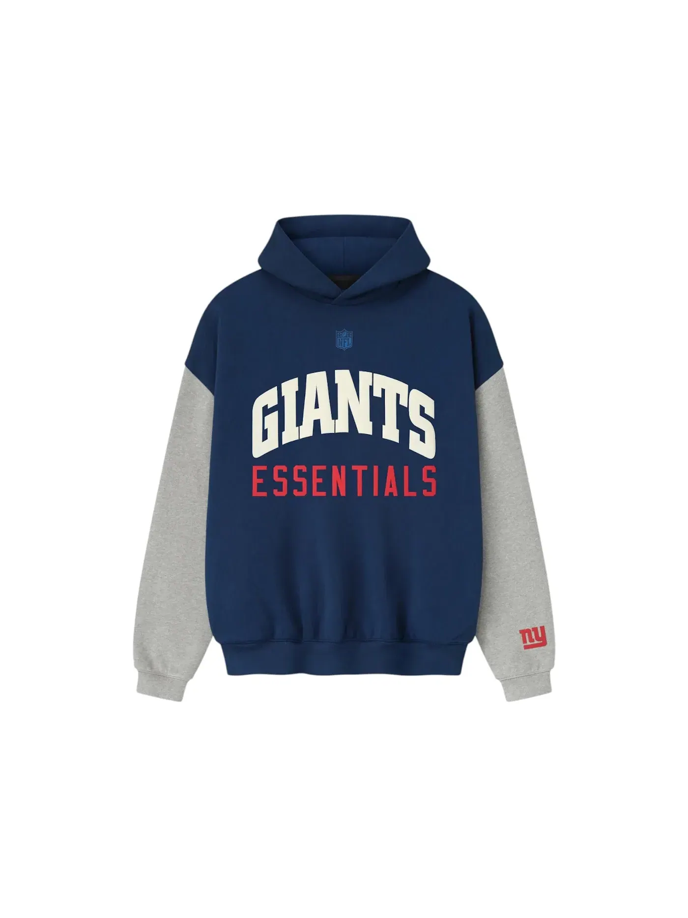 Мужская худи с принтом Giants Sport Fear of God Essentials — изображение 1 из 1, синий