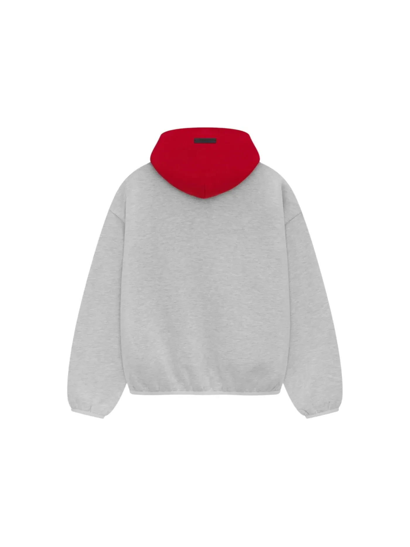 Мужская худи с принтом Fear of God Essentials Hoodie — изображение 2 из 2, светлый серый