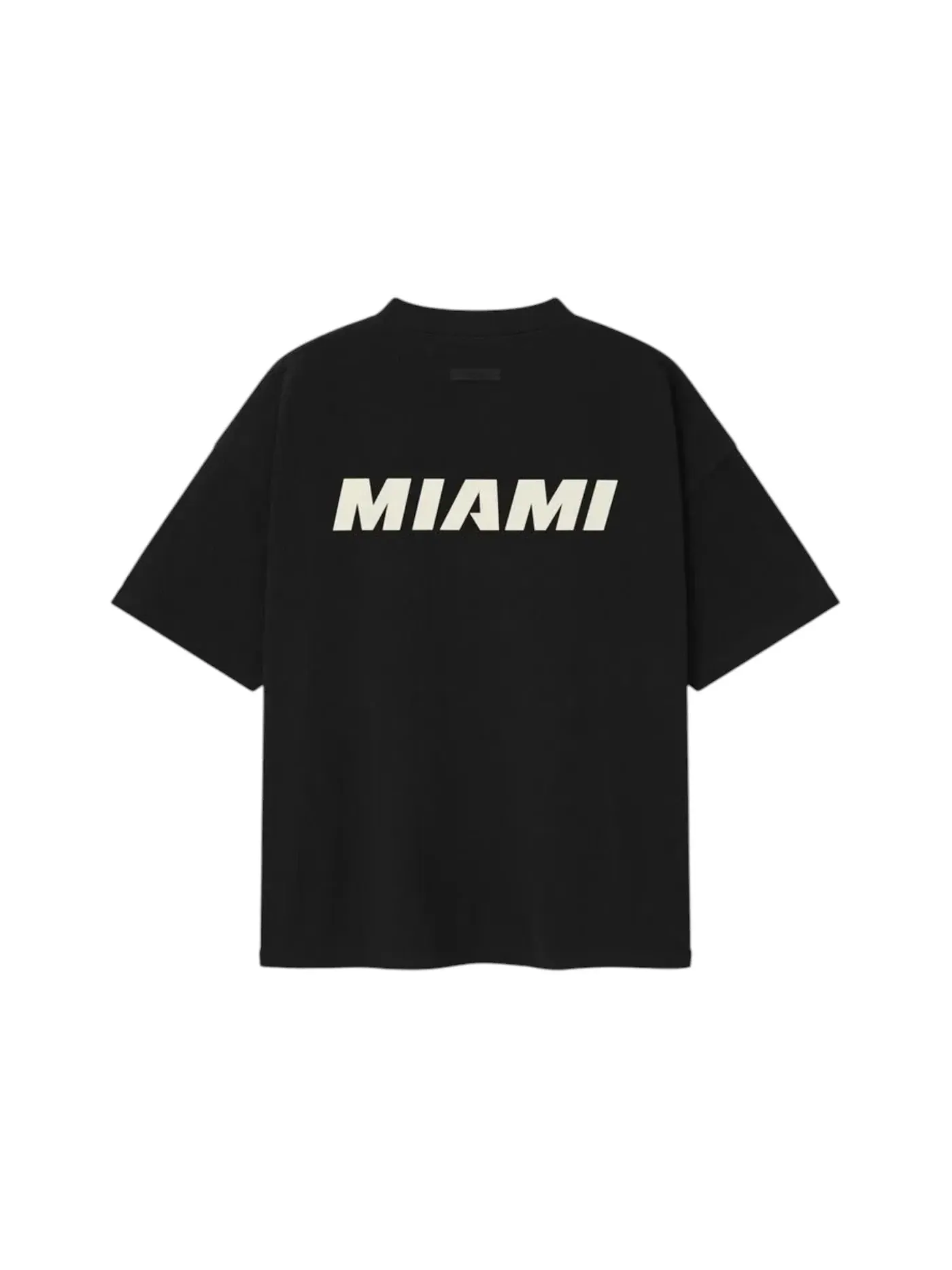Мужская футболка с принтом Fear of God Essentials Heat 90's Tee — изображение 2 из 2, винтажный черный