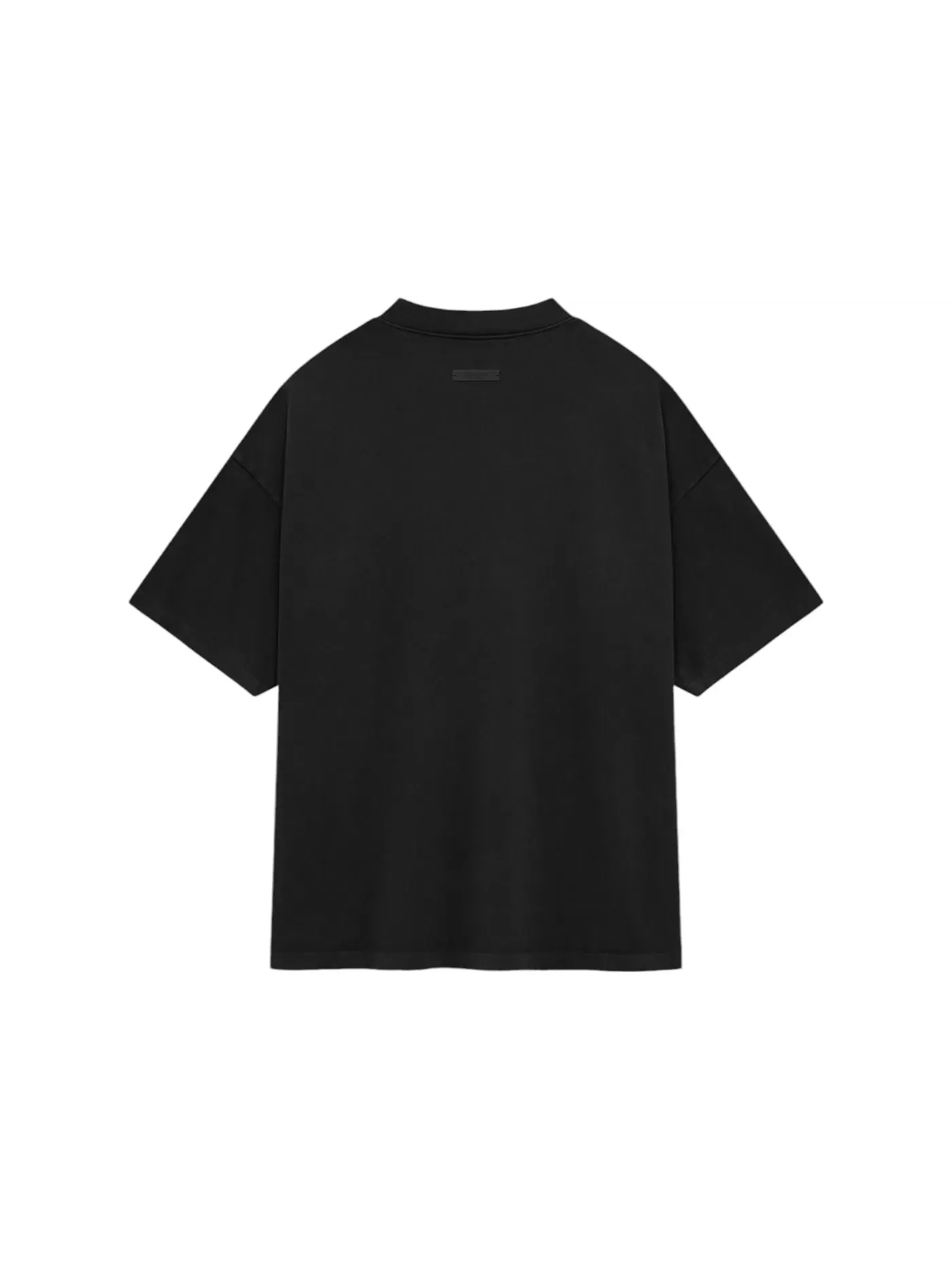 Мужская футболка с тяжелым воротником-стойкой Fear of God Essentials Tee — изображение 2 из 2, черный