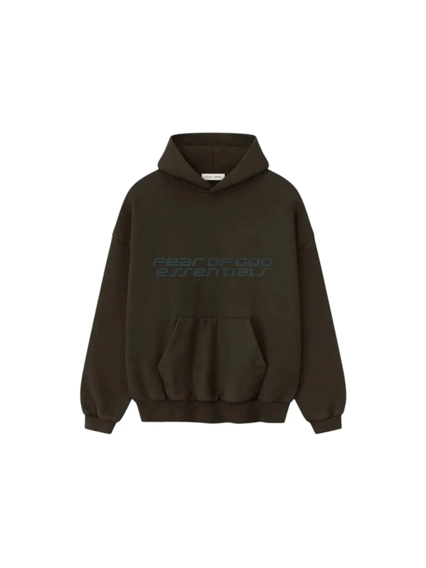 Мужской худи из плотного флиса 90's Hoodie Fear of God — изображение 1 из 2, коричневый