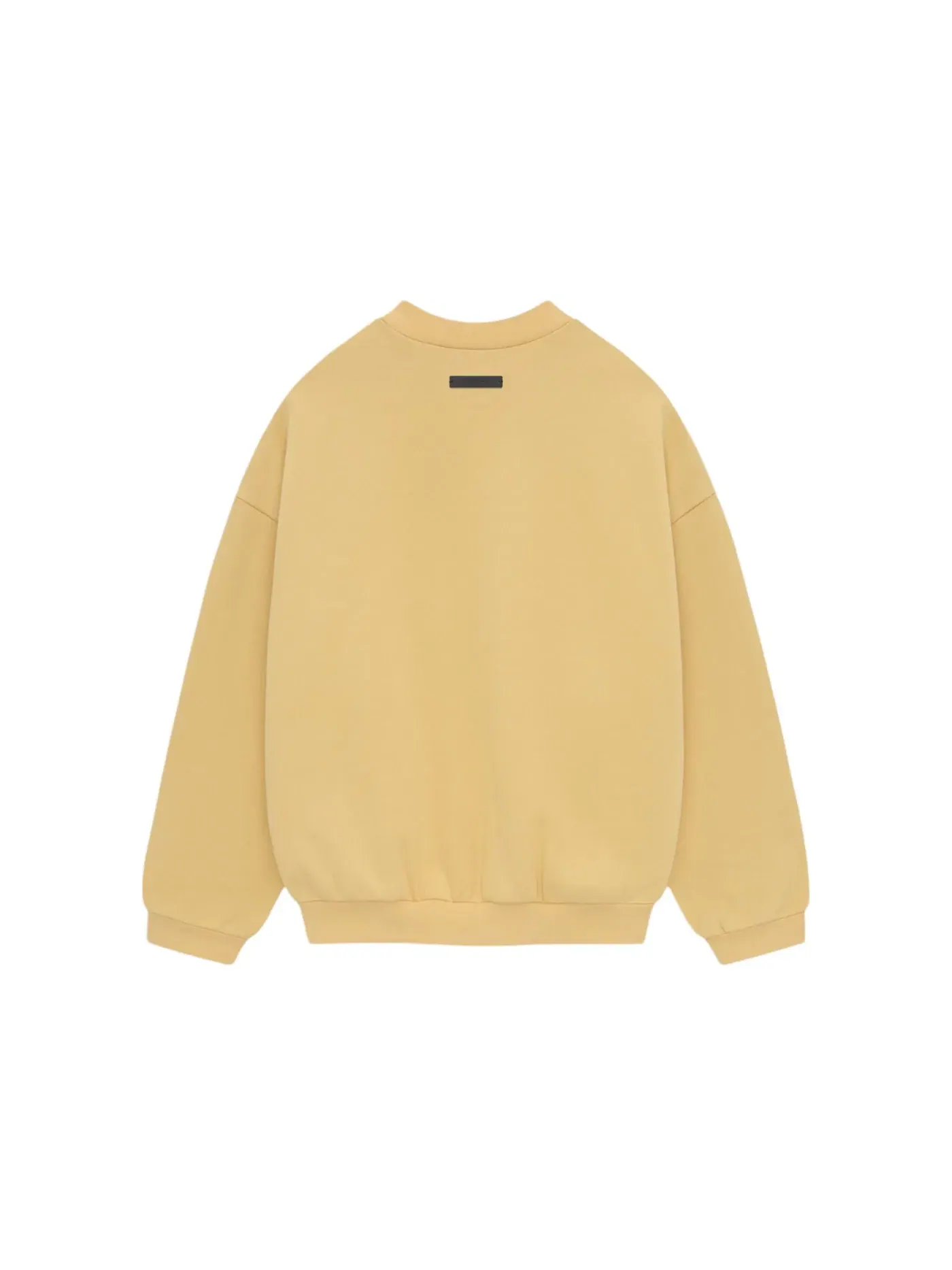 Мужской свитшот из плотного флиса Fear of God Essentials Crewneck — изображение 2 из 2, янтарный