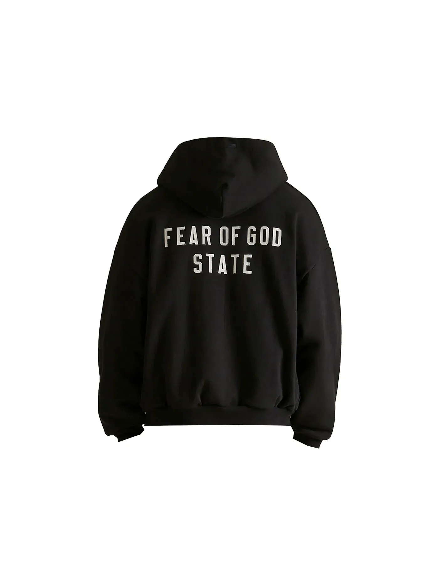 Мужская худи на молнии Heavy Fleece Full Zip Fear of God — изображение 2 из 2, черный