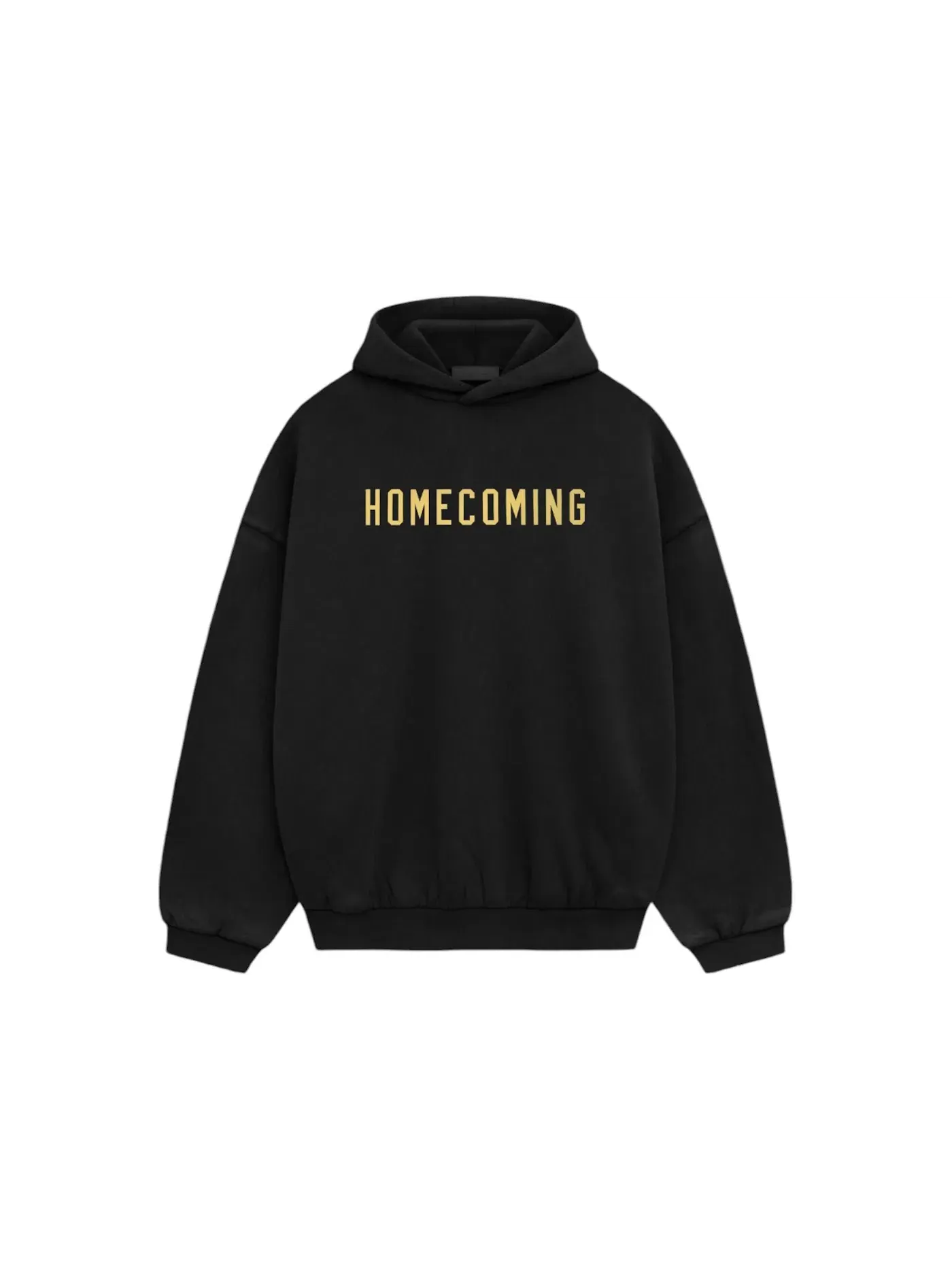 Мужской худи из плотного флиса Essentials Heavy Fleece Hoodie Fear of God — изображение 1 из 1, черный
