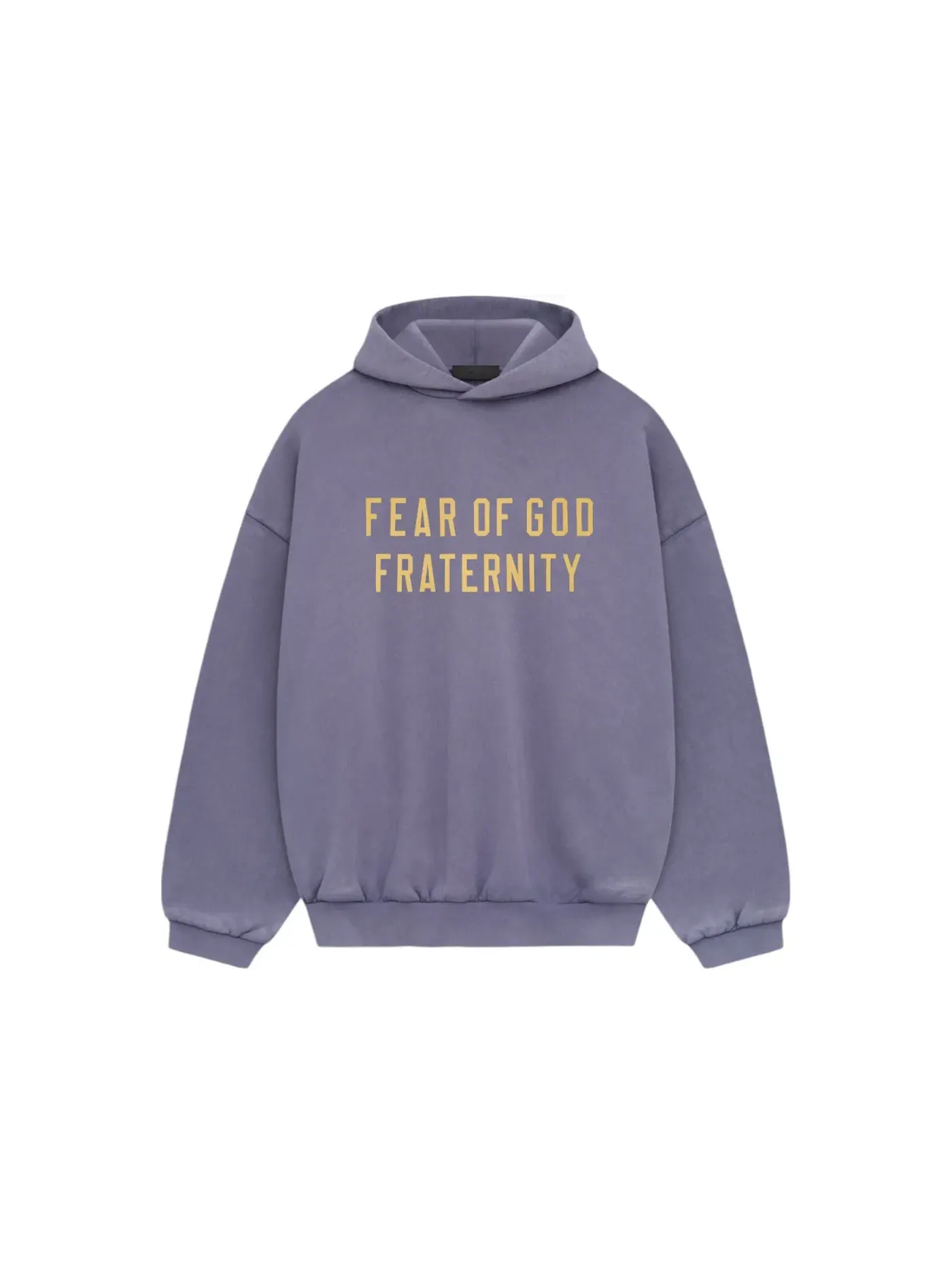 Мужской худи из плотного флиса модель Hoodie Fear of God — изображение 1 из 1, фиолетовый