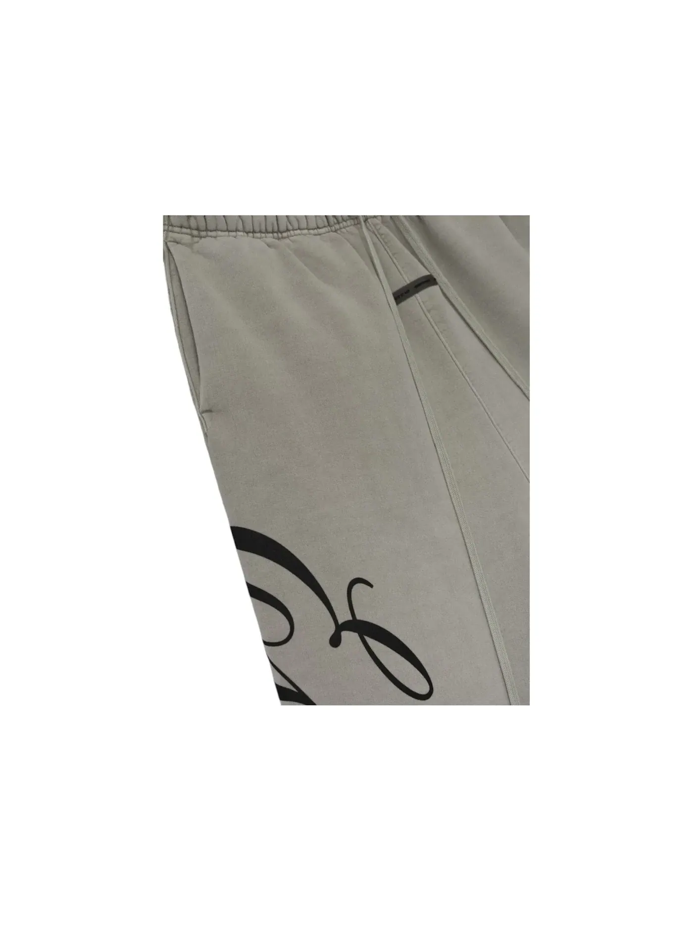 Мужские спортивные брюки из плотного флиса Sweatpant Fear of God — изображение 3 из 3, серый
