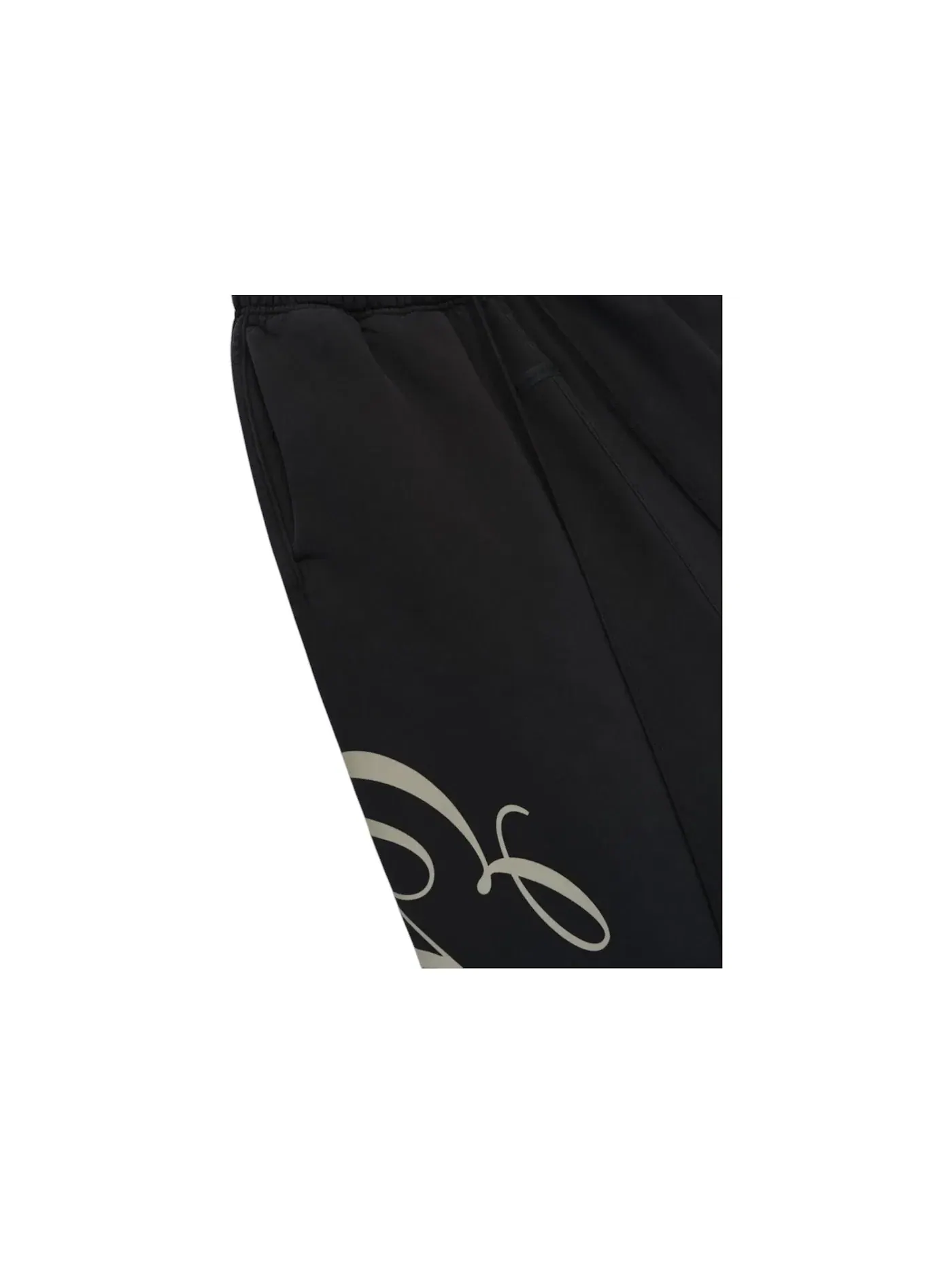 Мужские спортивные штаны из плотного флиса Sweatpant Fear of God — изображение 3 из 3, винтажный черный