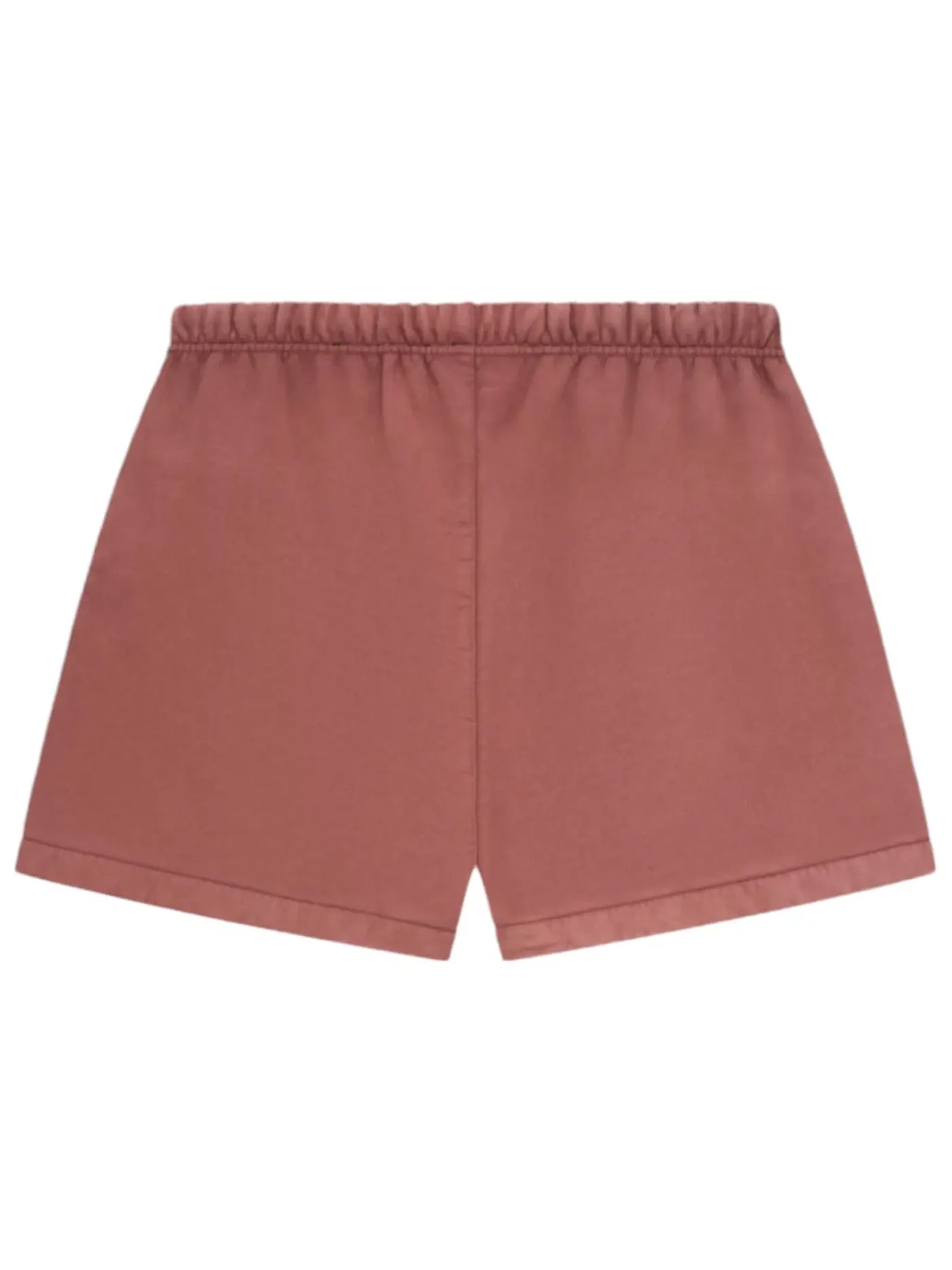 Мужские шорты с длинным рукавом Fear of God Essentials Heavy Fleece Soccer Short — изображение 2 из 2, красный