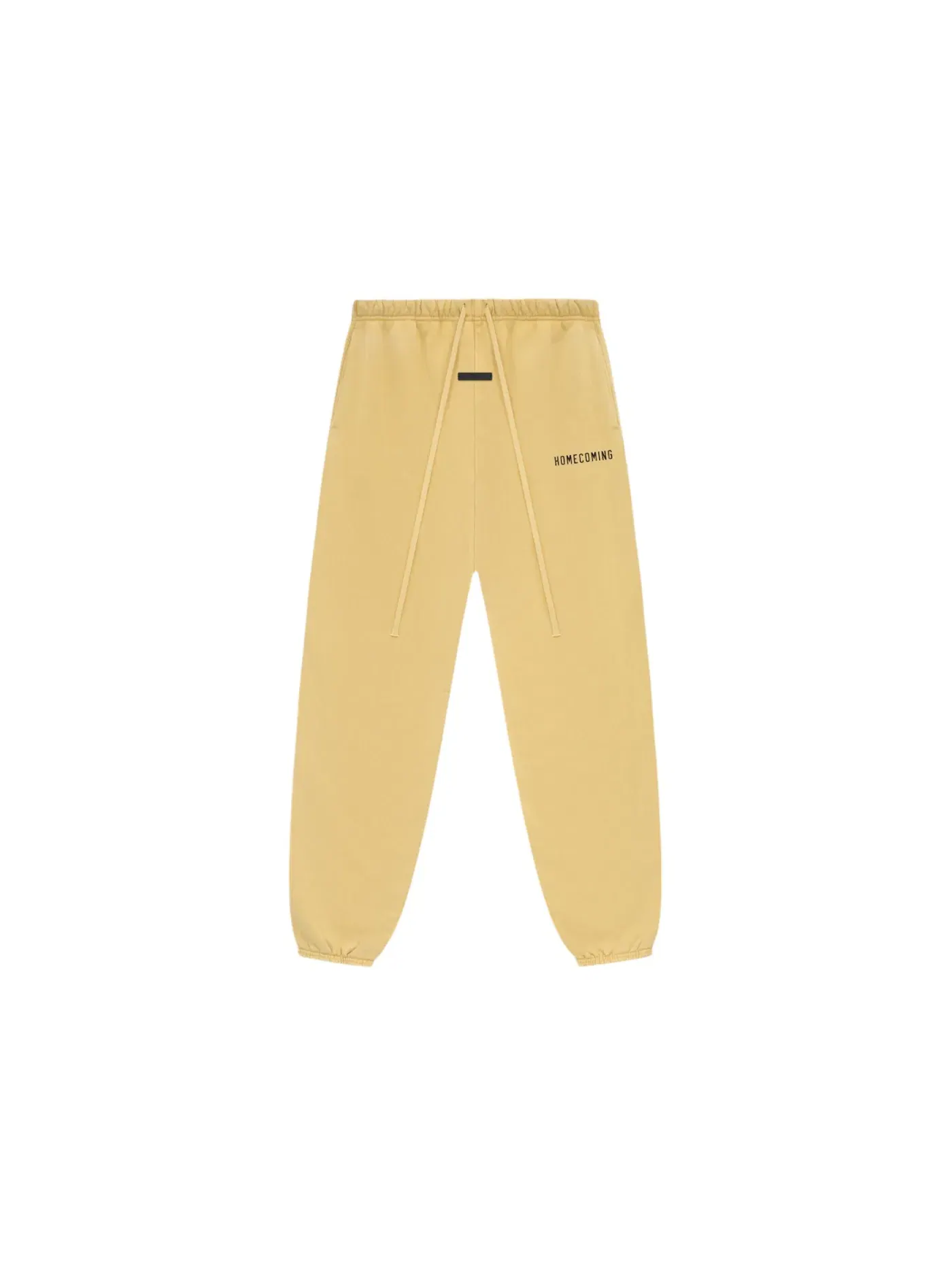 Мужские спортивные штаны из плотного флиса Fear of God Essentials — изображение 1 из 2, янтарный