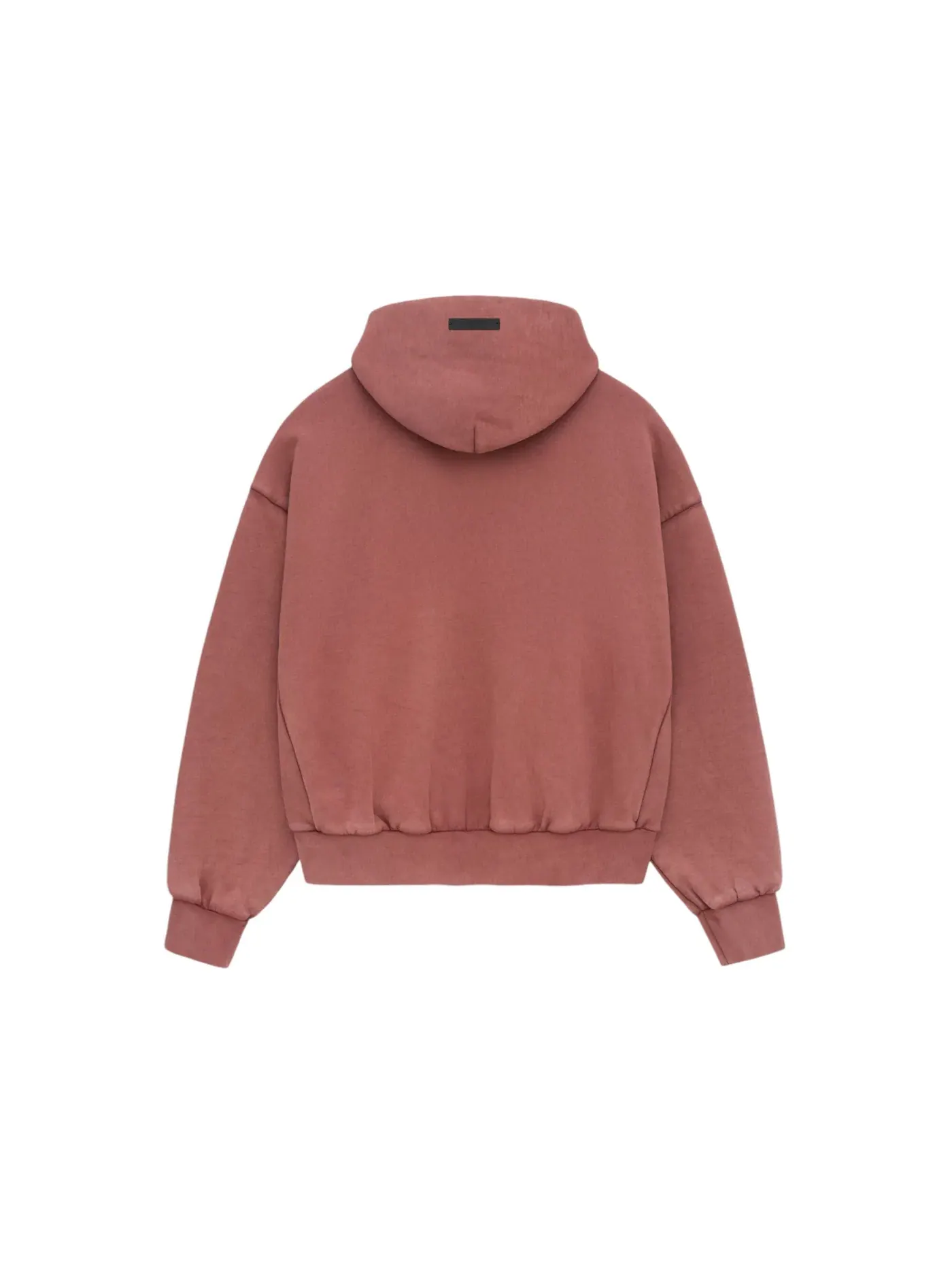 Мужской худи из плотного флиса с капюшоном Fear of God Essentials — изображение 2 из 2, красный