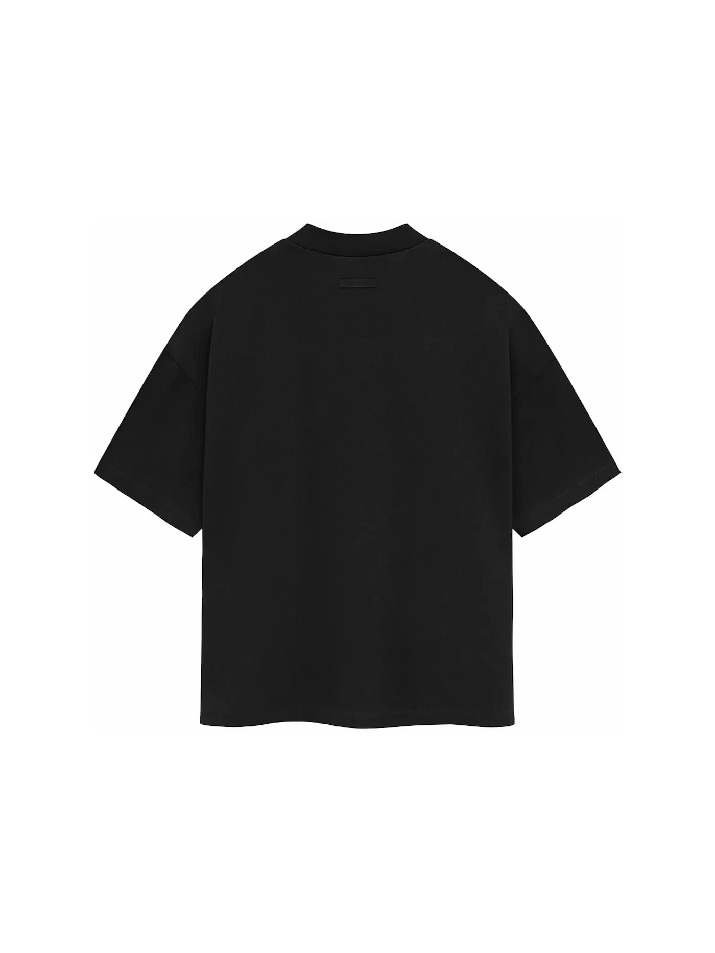 Мужская футболка с круглым вырезом из плотного джерси Tee Fear of God — изображение 2 из 2, черный