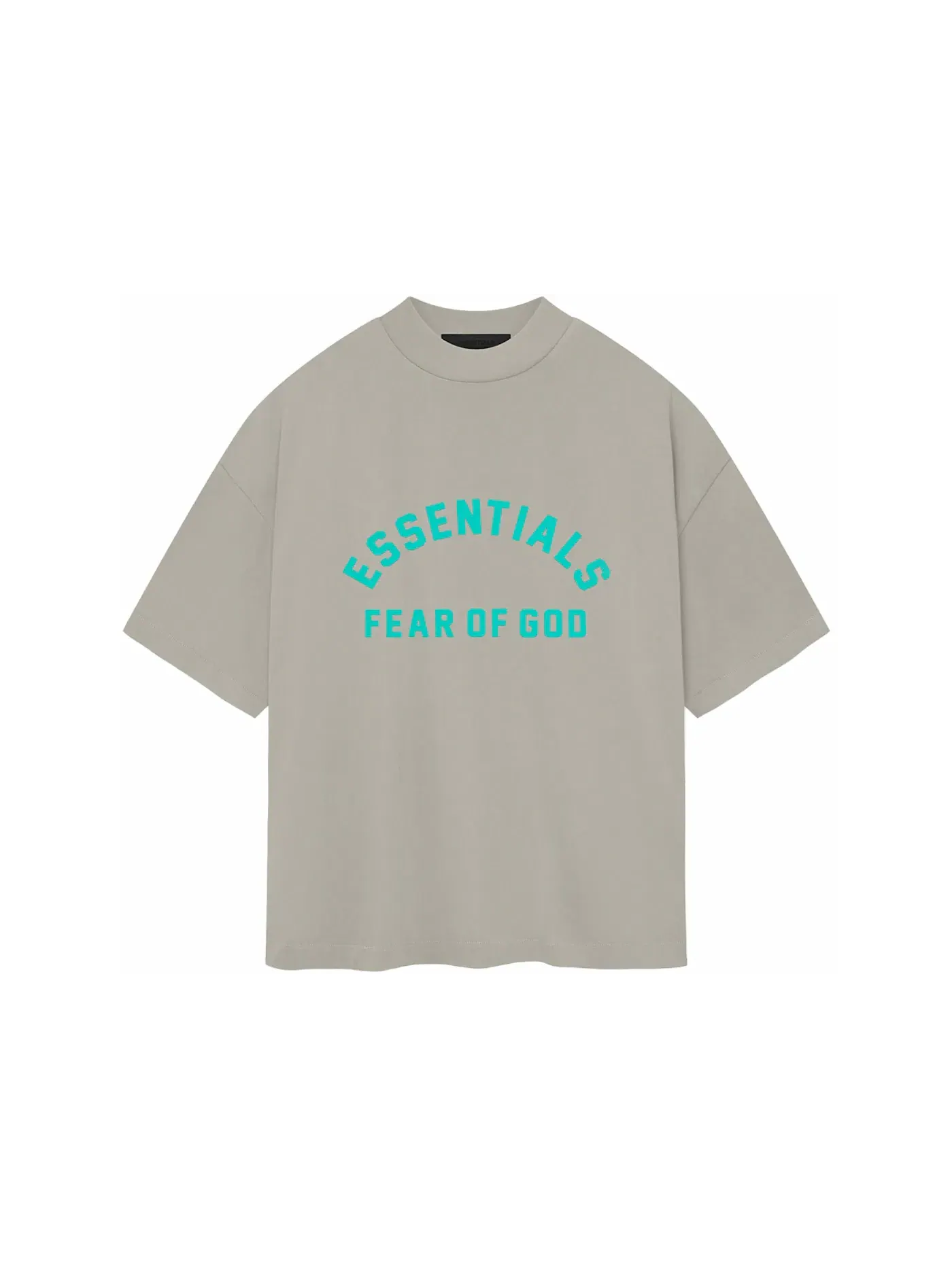 Мужская футболка с круглым вырезом Tee Fear of God — изображение 1 из 2, серый