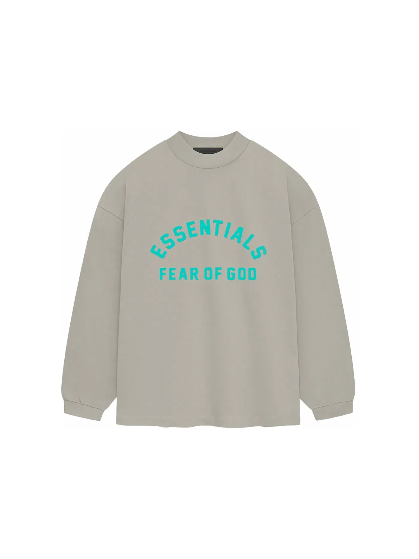 Мужская футболка с длинным рукавом Fear of God Essentials Tee — изображение 1 из 2, серый