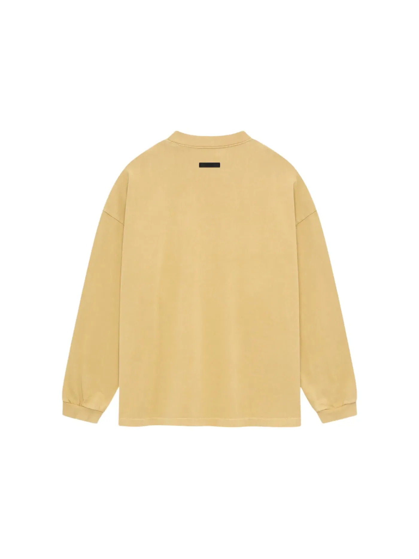 Мужская футболка с длинным рукавом Fear of God Essentials Heavy Longsleeve Tee — изображение 2 из 2, янтарный