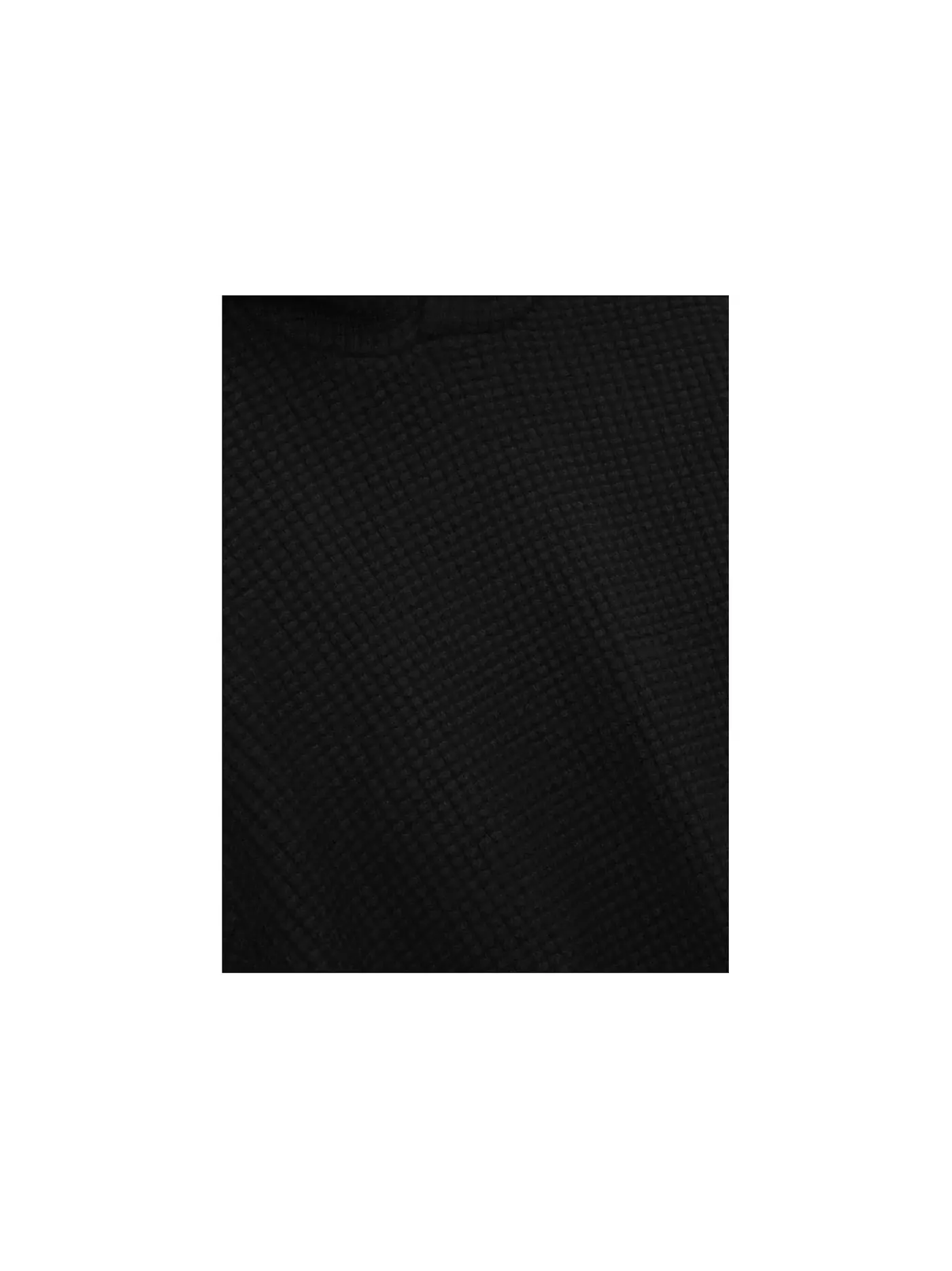 Мужской худи с вафельным узором Fear of God Essentials 90's Hoodie — изображение 3 из 3, винтажный черный